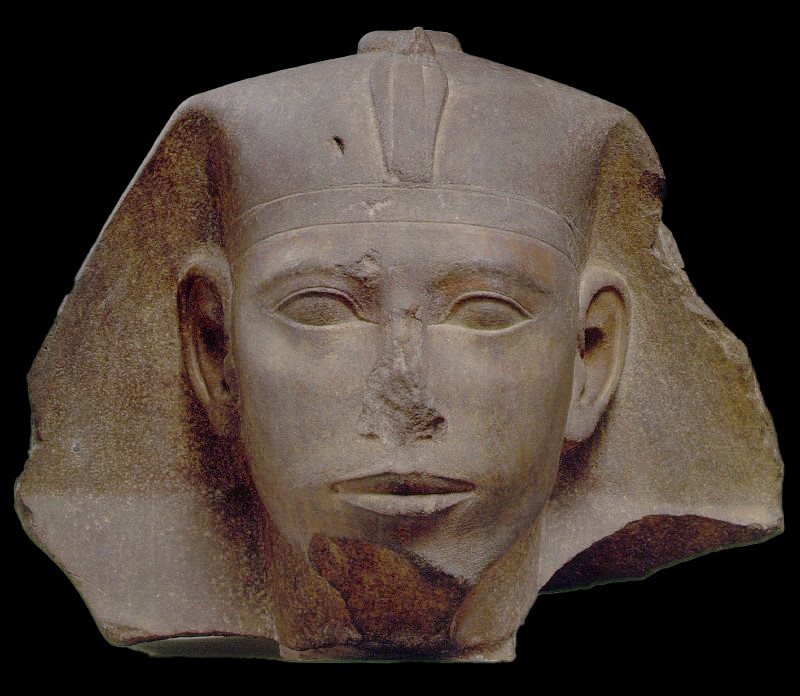 Egypt - Quartzite head of king Djedefre Old Kingdom, 4th Dynasty, c ...