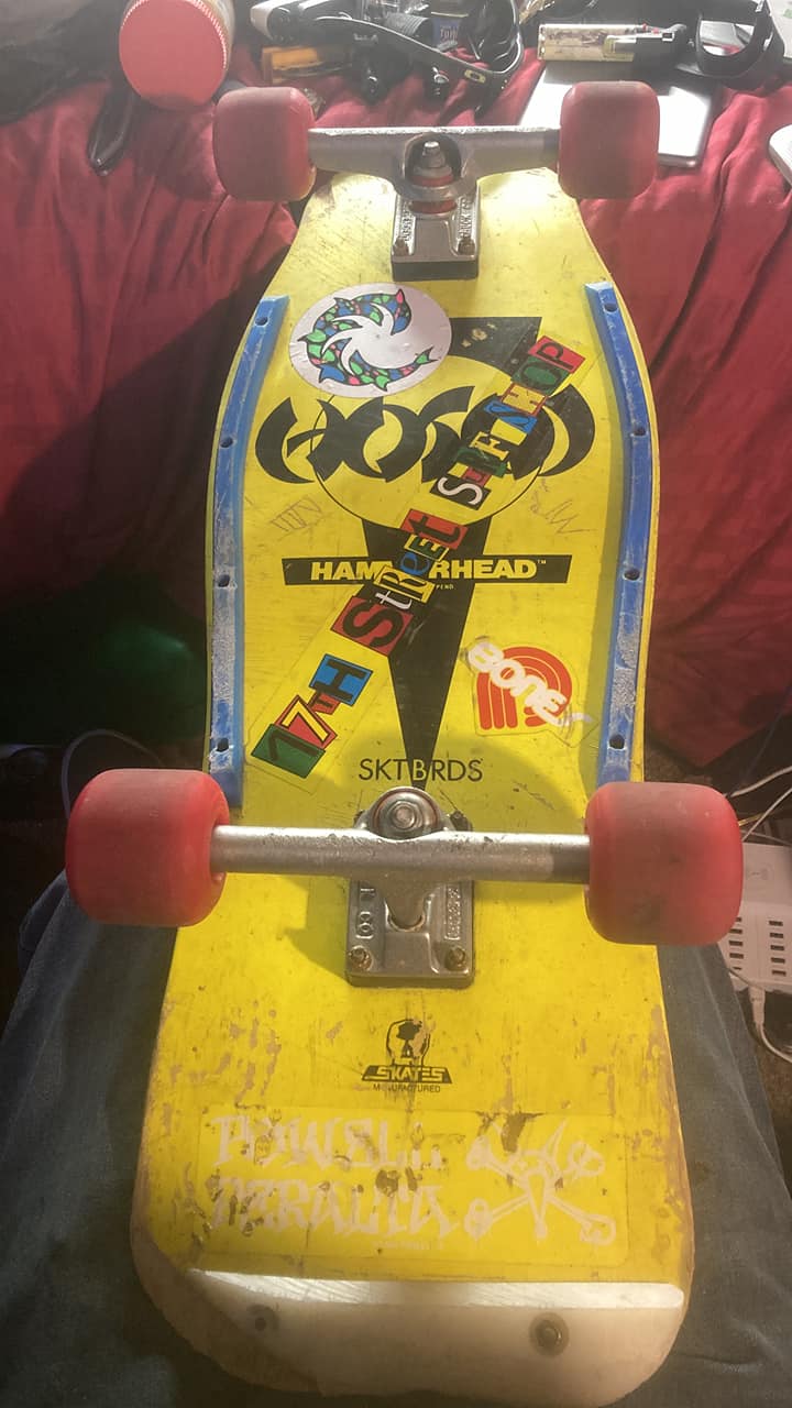 Hosoi skull skates hammerhead independent trucks cell block 2