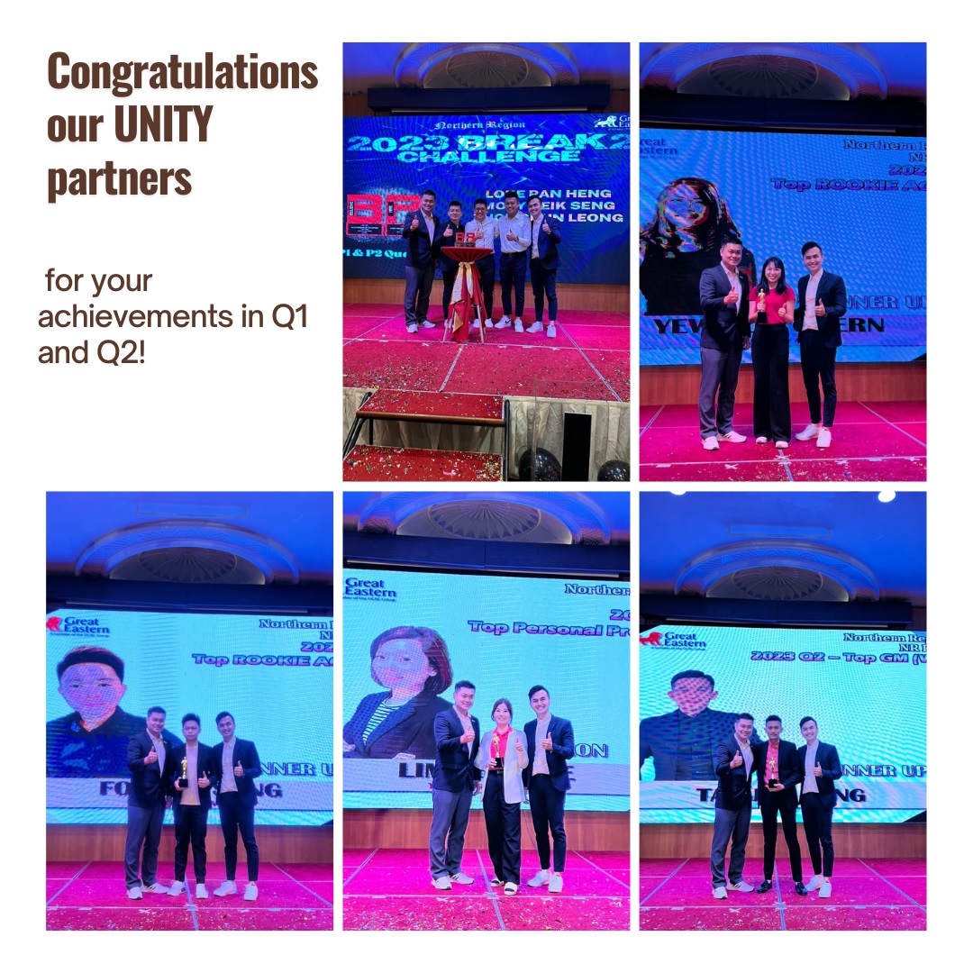 UNITY - Congratulations our UNITY partners for your...