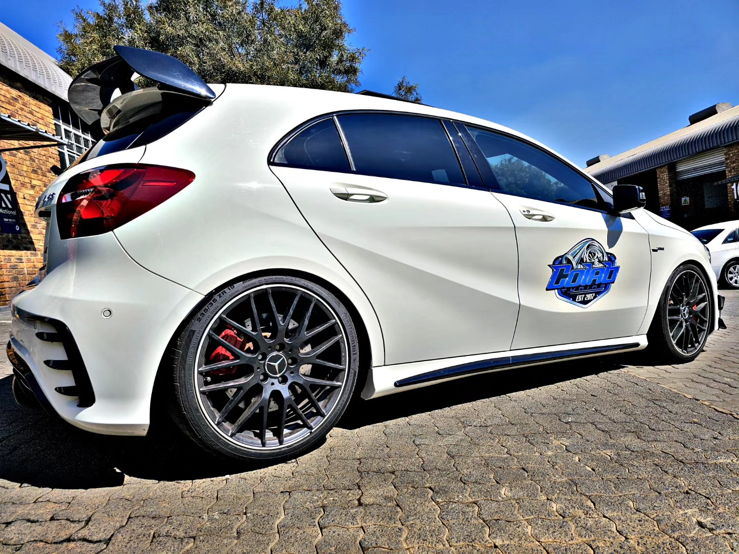 A45 AMG In for * Lowering springs... - Colab Tuning JHB | Facebook