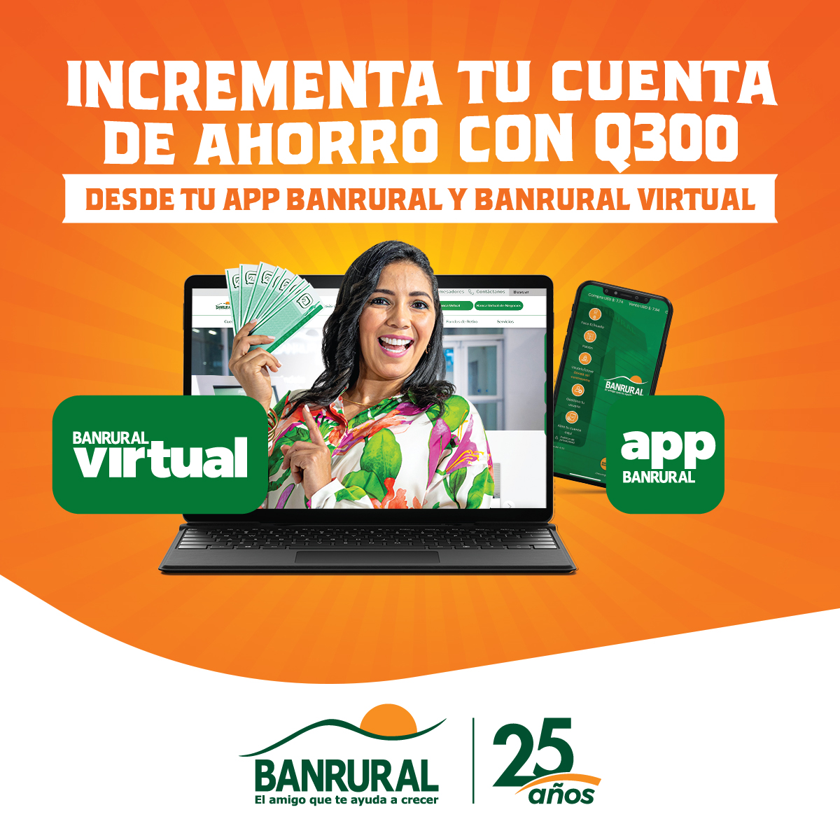 ¿Ya tienes una Cuenta de... Banrural Guatemala