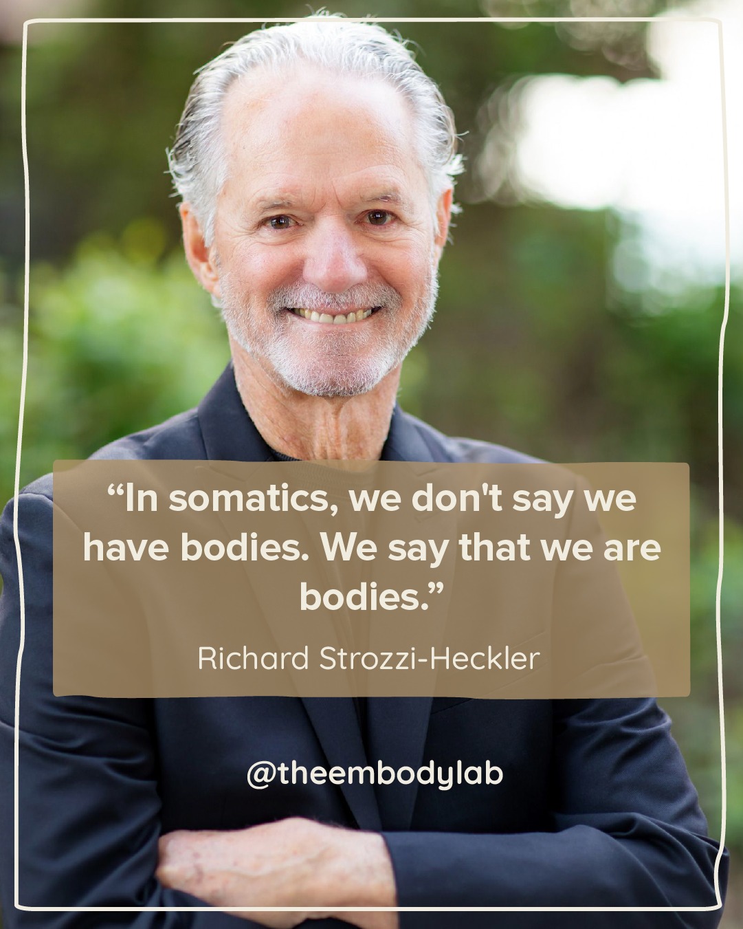 The Embody Lab - 🧘‍♀️ Our bodies serve as the locus of...