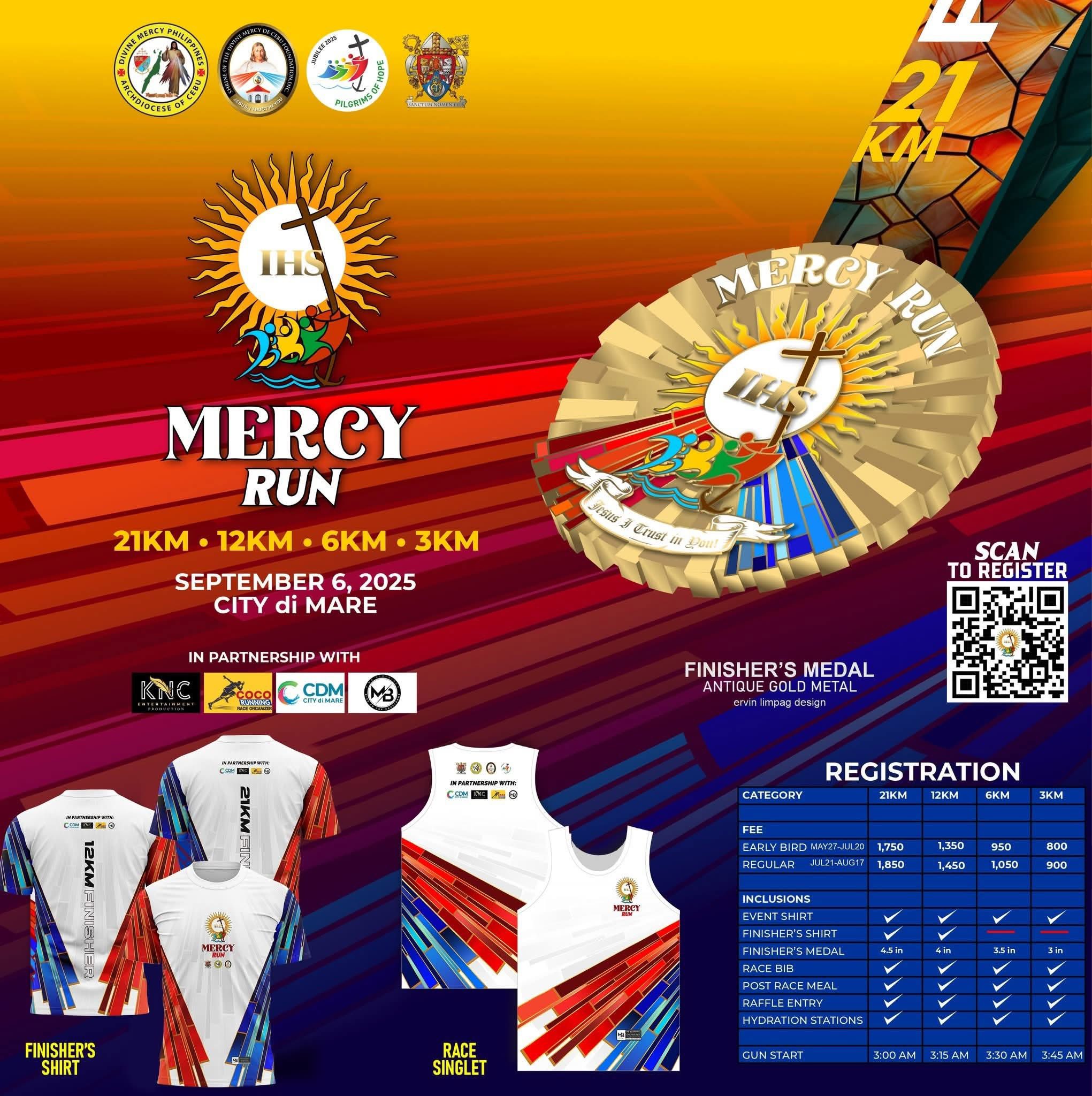 Ka Hikers - 🏃‍♂️ MERCY RUN 2025 🕊️September 6, 2025 @City... | Facebook