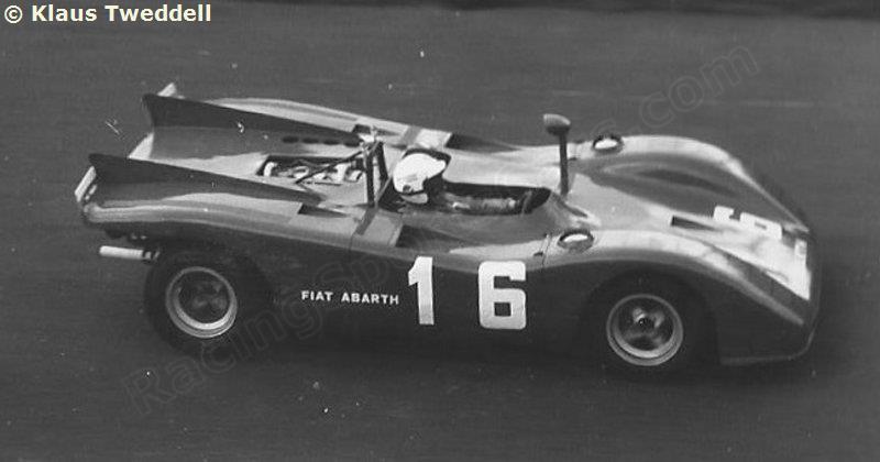 grandprix #Mugello 1970 - #Abarth 2000SP - Arturo #Merzario