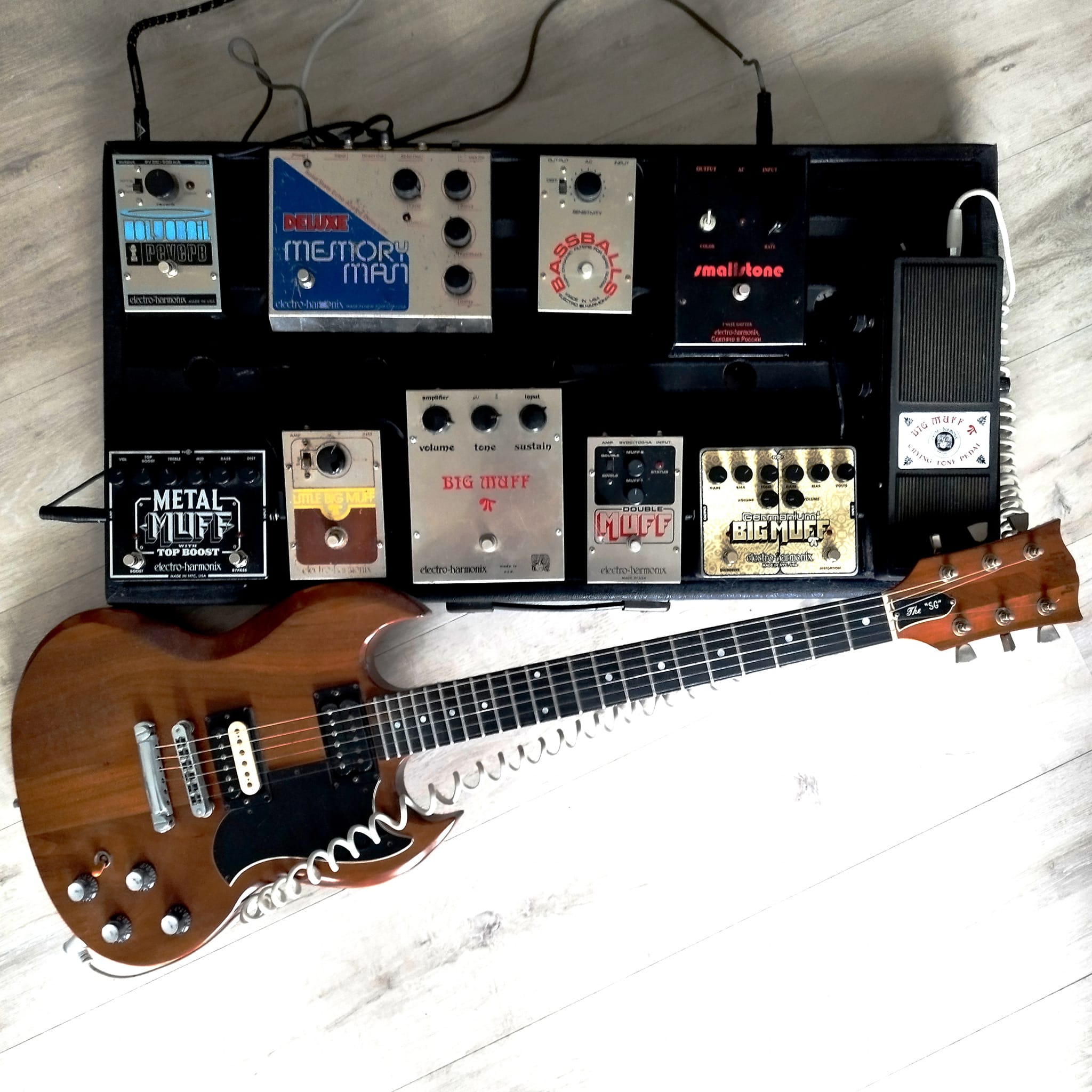 Vintage Electro-Harmonix pedal collection favorites