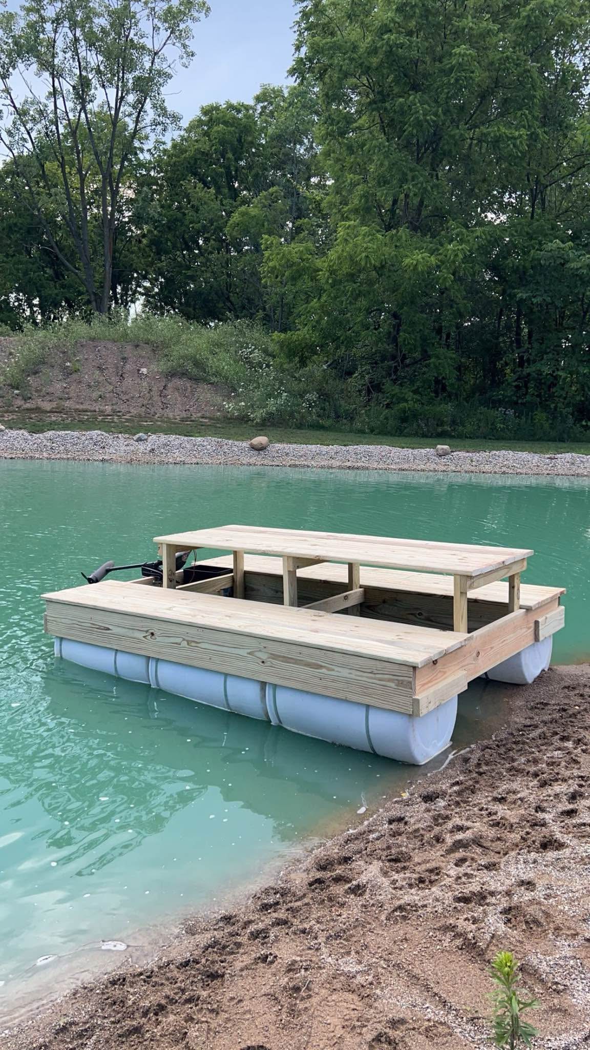 Floating Party Table - Outdoor Tables - Pleasant Lake, Indiana ...