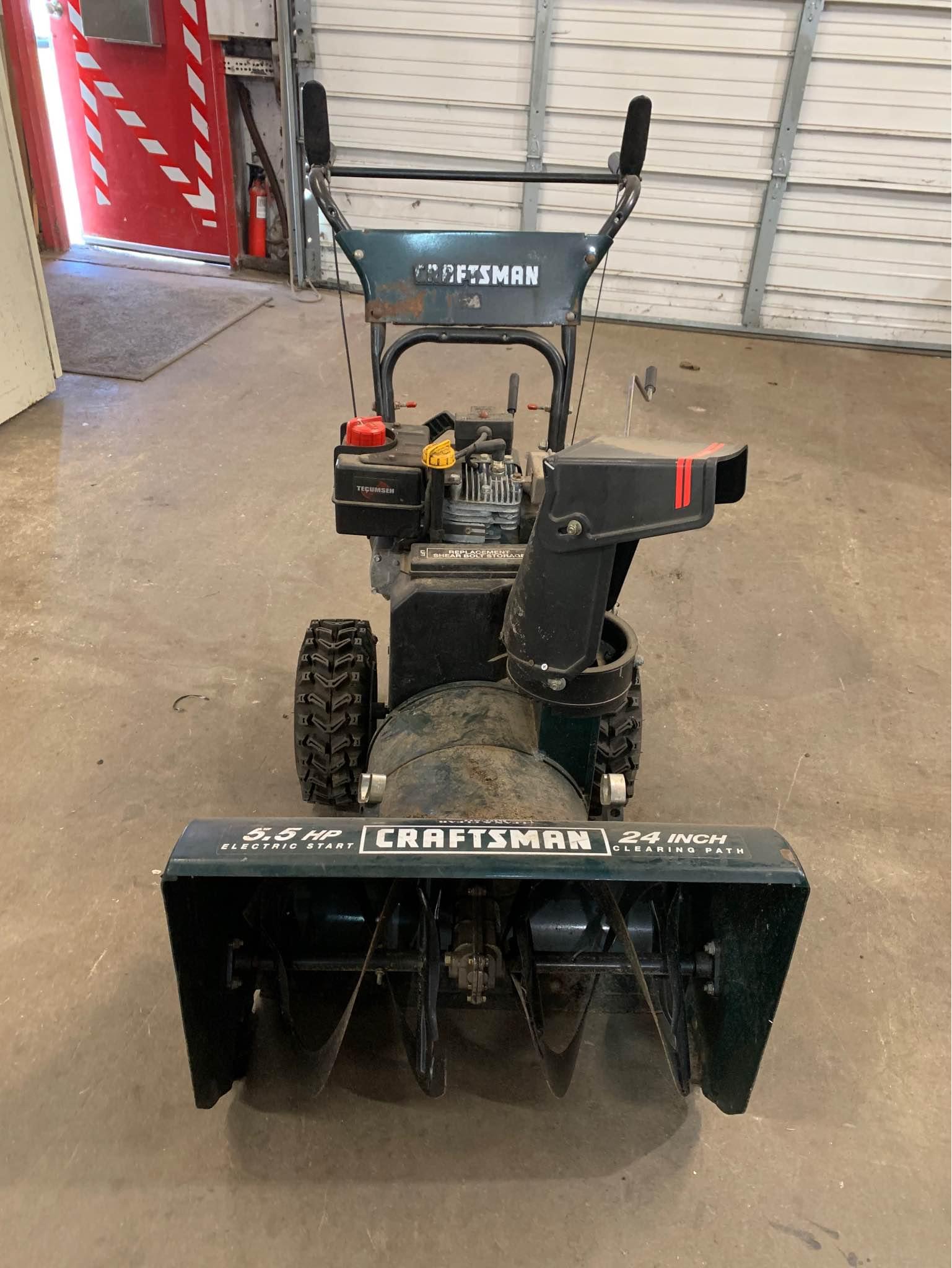 Craftsman Snowblower 24 Inch