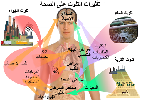 سأنجح التلوث البيئي تلوث المياه والهواء والتربة تعريف البيئة جملة الأشياء التي تحيط بنا وتؤث ر على وجود الكائنات الحي ة على سطح الأرض متضم نة الماء والهواء والتربة والمعادن والمناخ والكائنات