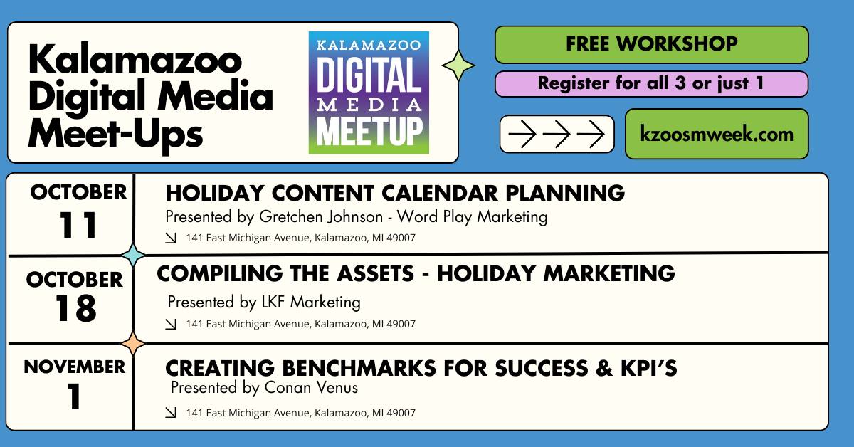 Kalamazoo Digital Media Meetup | Kalamazoo MI