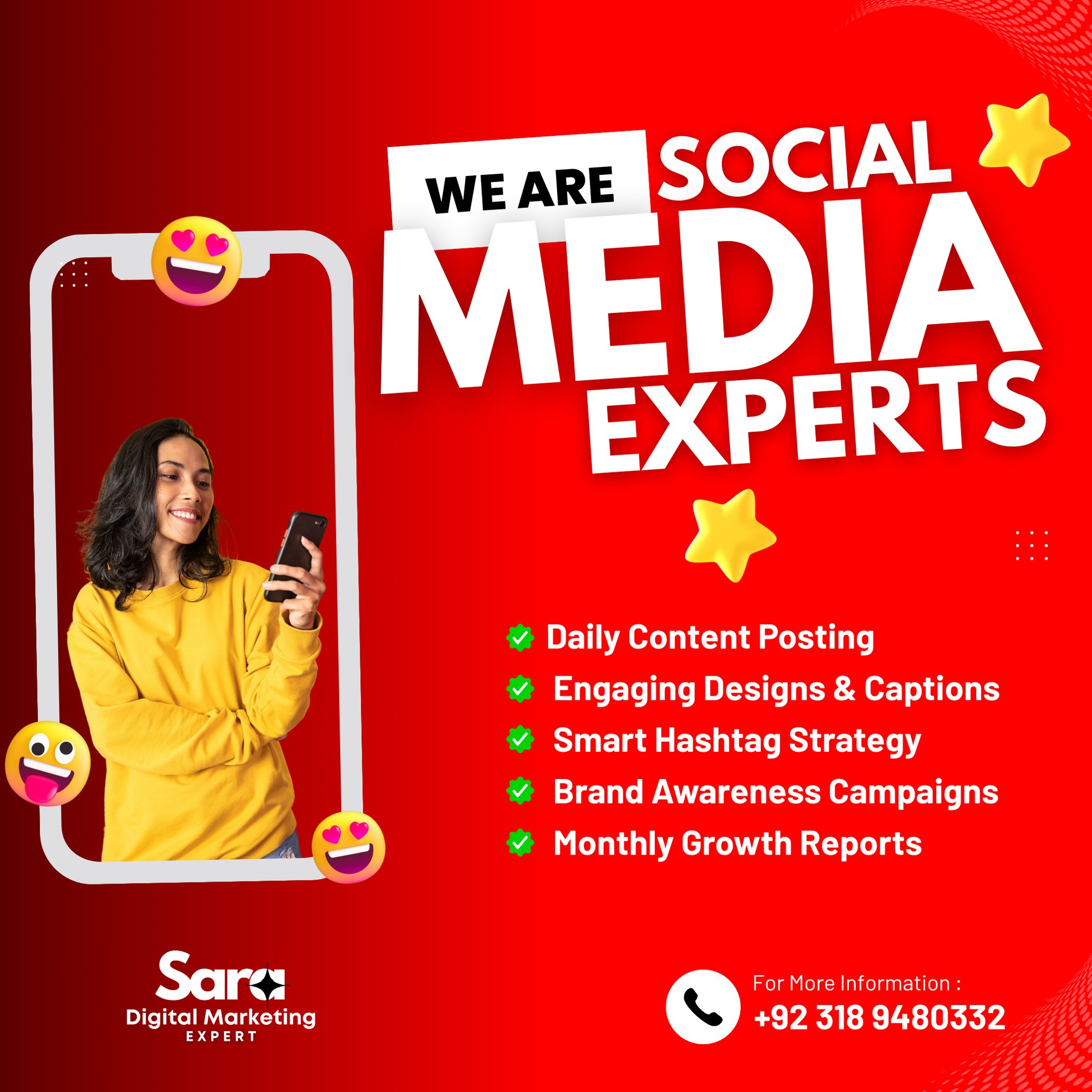 Sara Digital Marketing Expert | Islamabad