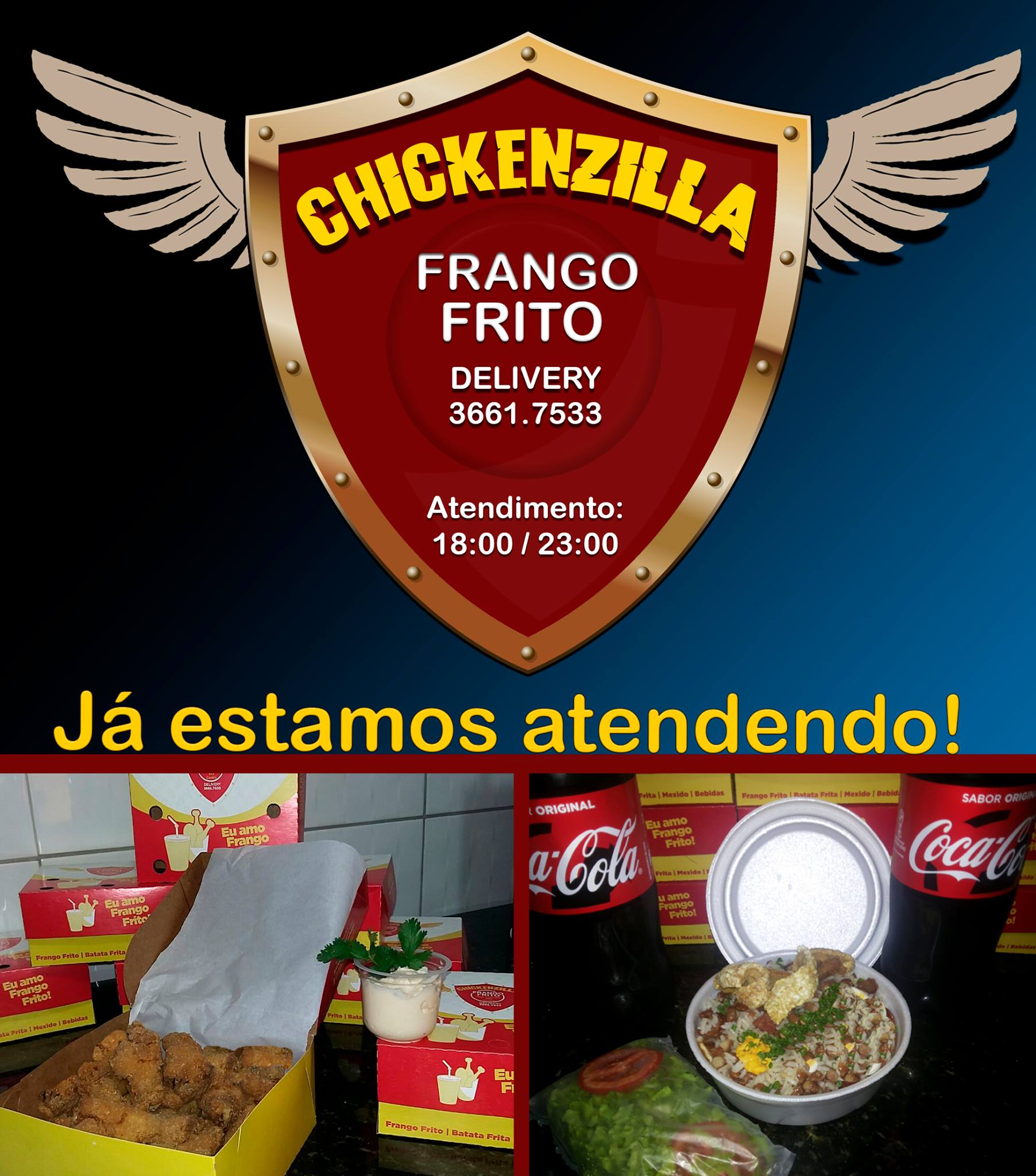 Chickenzilla Delivery added a new... - Chickenzilla Delivery