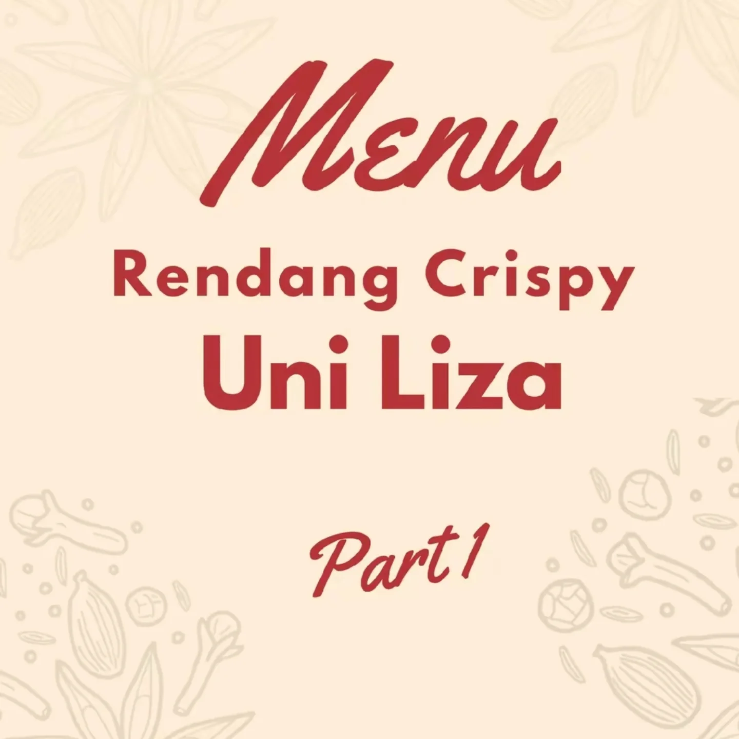 Rendang Crispy UNI LIZA | Jakarta