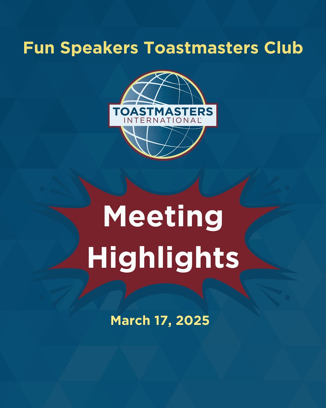 Fun Speakers Toastmasters Club | Edmonton AB