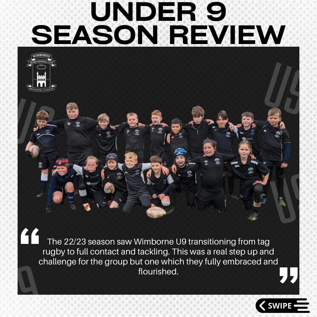 Wimborne RFC - 🖤 UNDER 9s SEASON REVIEW 🖤 The 22/23...