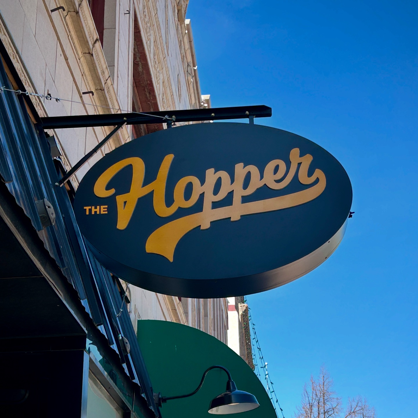New sign, who dis? Huge... - The Hopper Kitchen & Market | Facebook