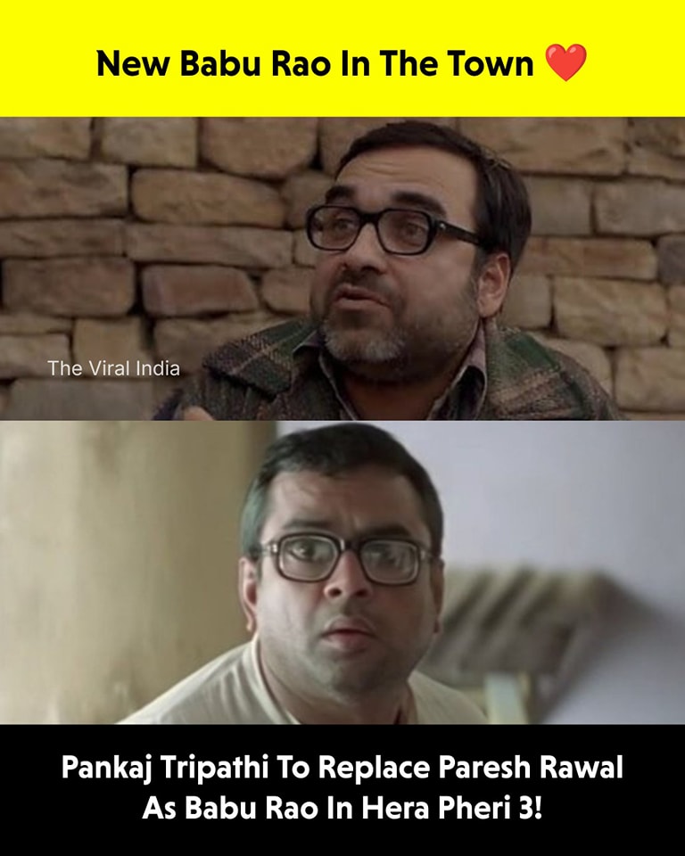 The Viral - Babu Rao 2.0 Is Here 🔥 #PankajTripathi #baburao | Facebook