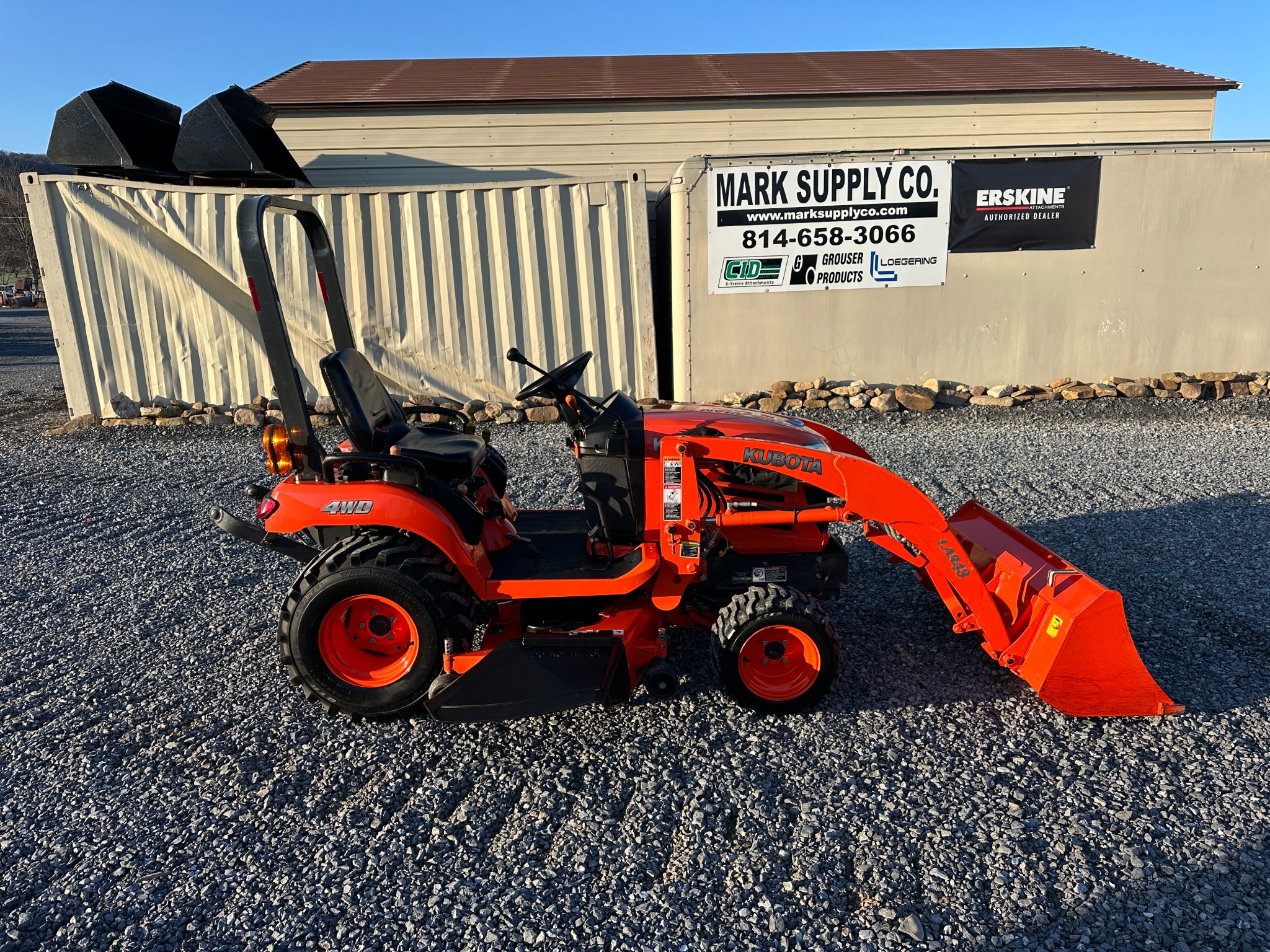 2009 Kubota BX2350 Sub Compact Tractor Loader 54