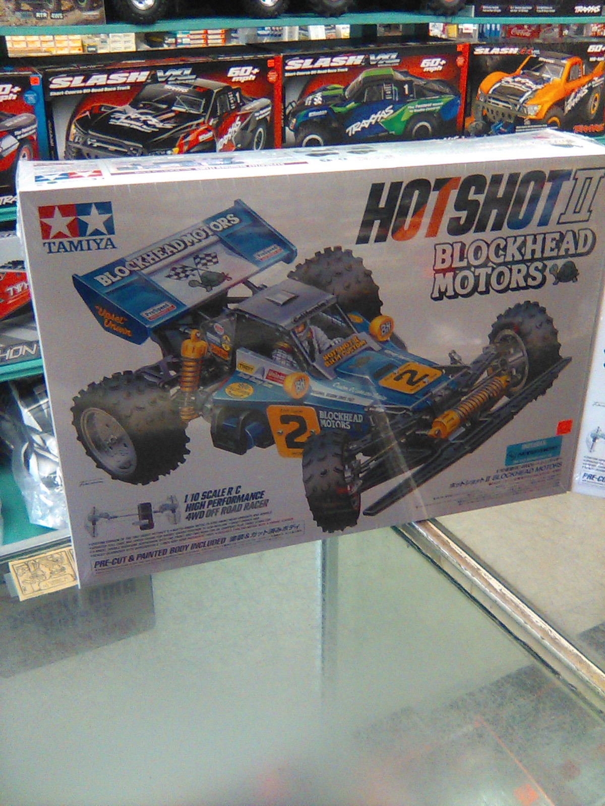 Tamiya 1/10 Hot Shot II Blockhead Motors edition build