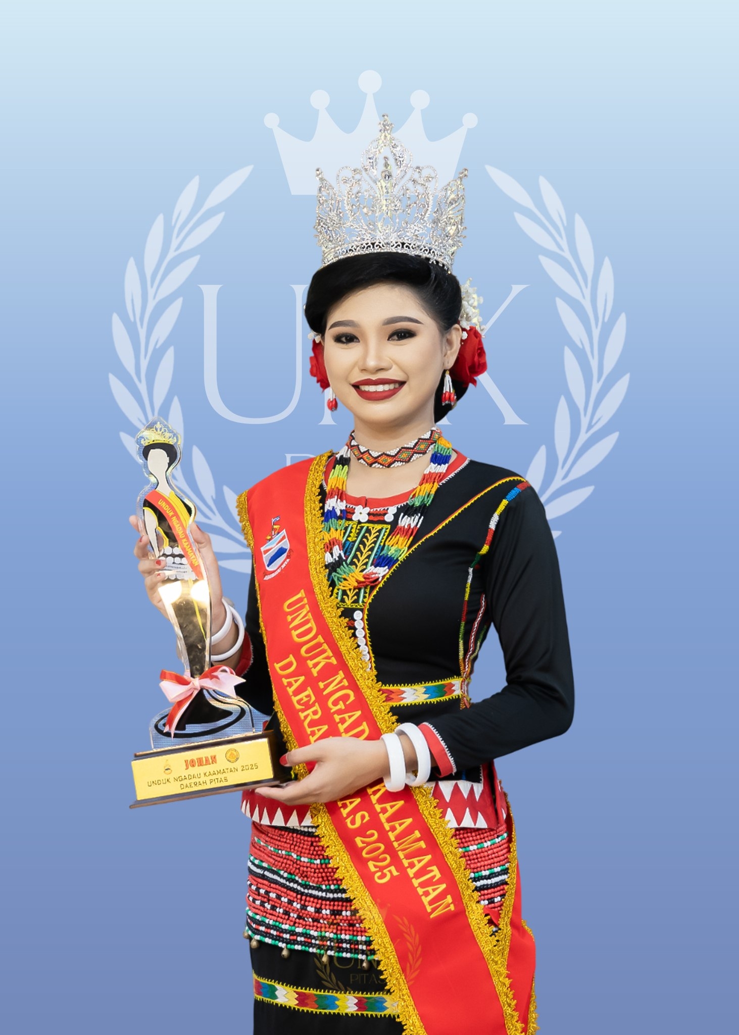 Unduk Ngadau Kaamatan KDCA Melaka 2025, Tati Brolyn Bilid Benjamin 👑 ...