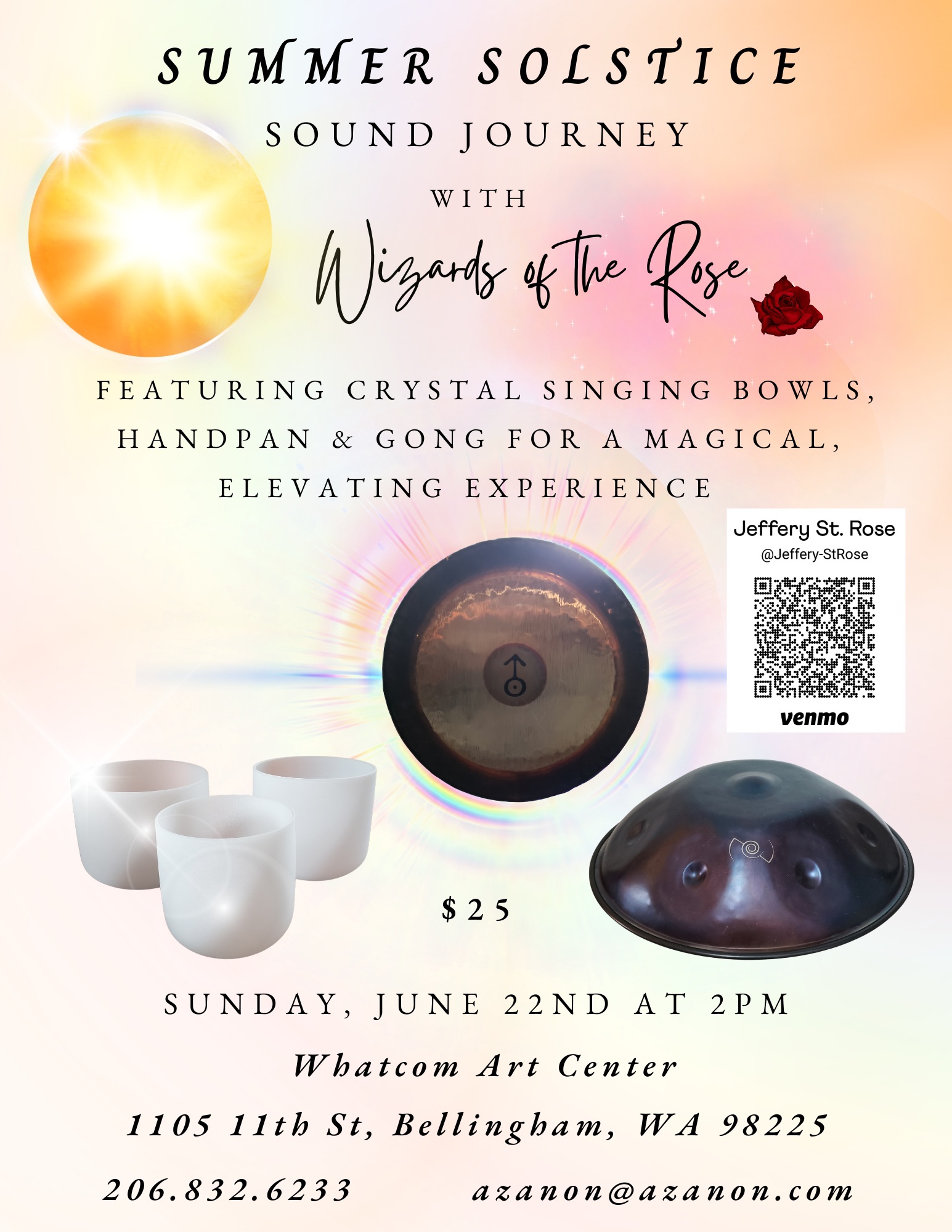 Summer Solstice Sound Journey with Wizards of the Rose