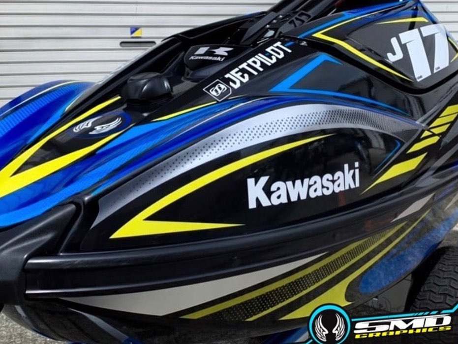 Jt1100 d1 カワサキ ジェット スキー ステッカー 1998 Kawasaki JET