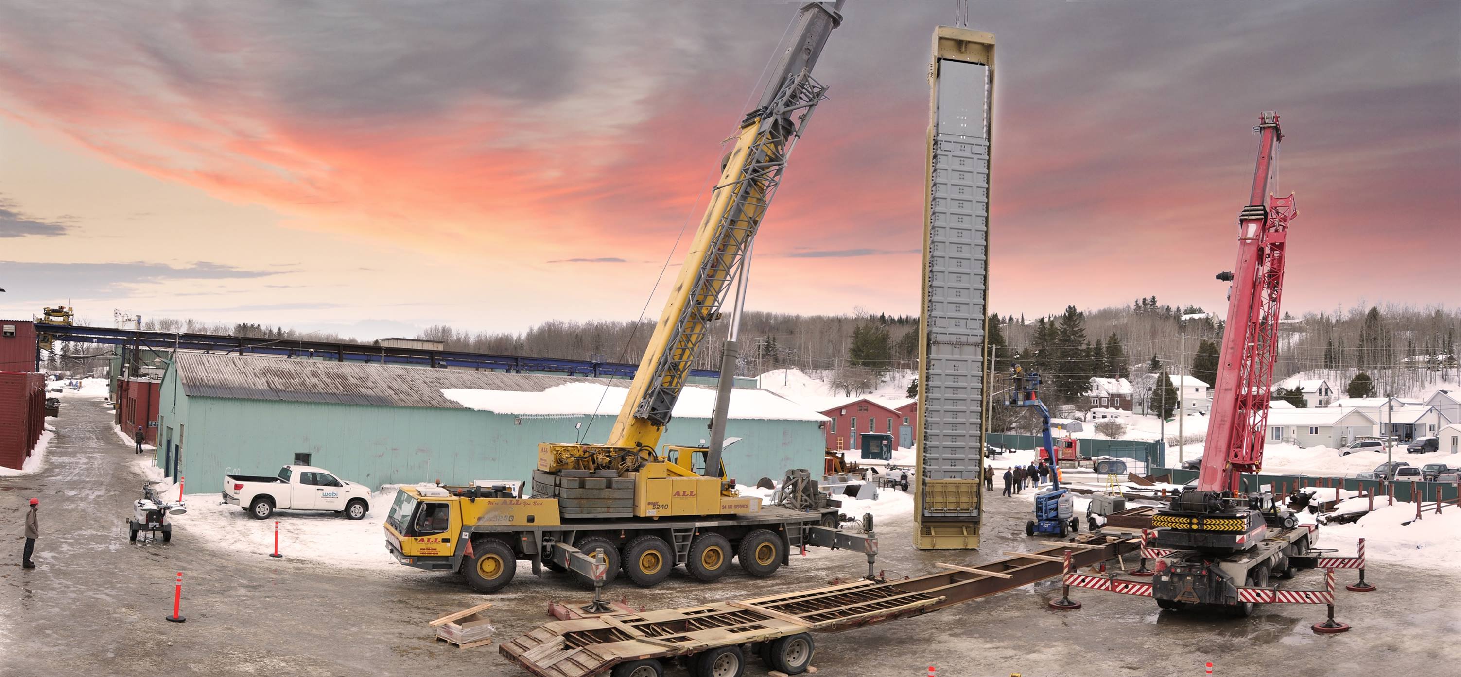 Wabi Iron & Steel Corp - This is a 50-tonne skip! Quite the behemoth ...