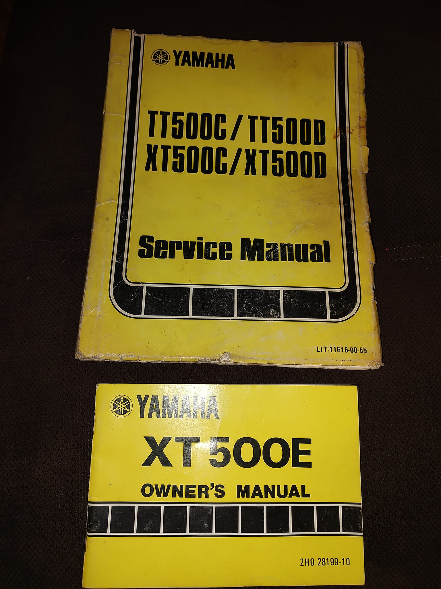 Who makes the best service manual for the 1977-1979 Yamaha xt500 ?