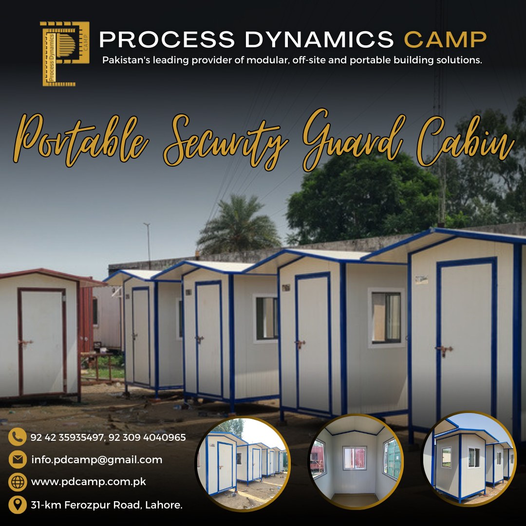 A portable guard room is a... - Process Dynamics CAMP | Facebook
