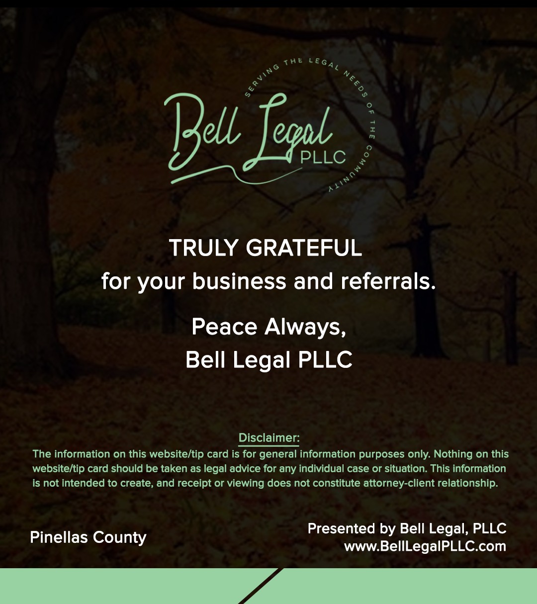 BELL LEGAL, PLLC | Saint Petersburg FL