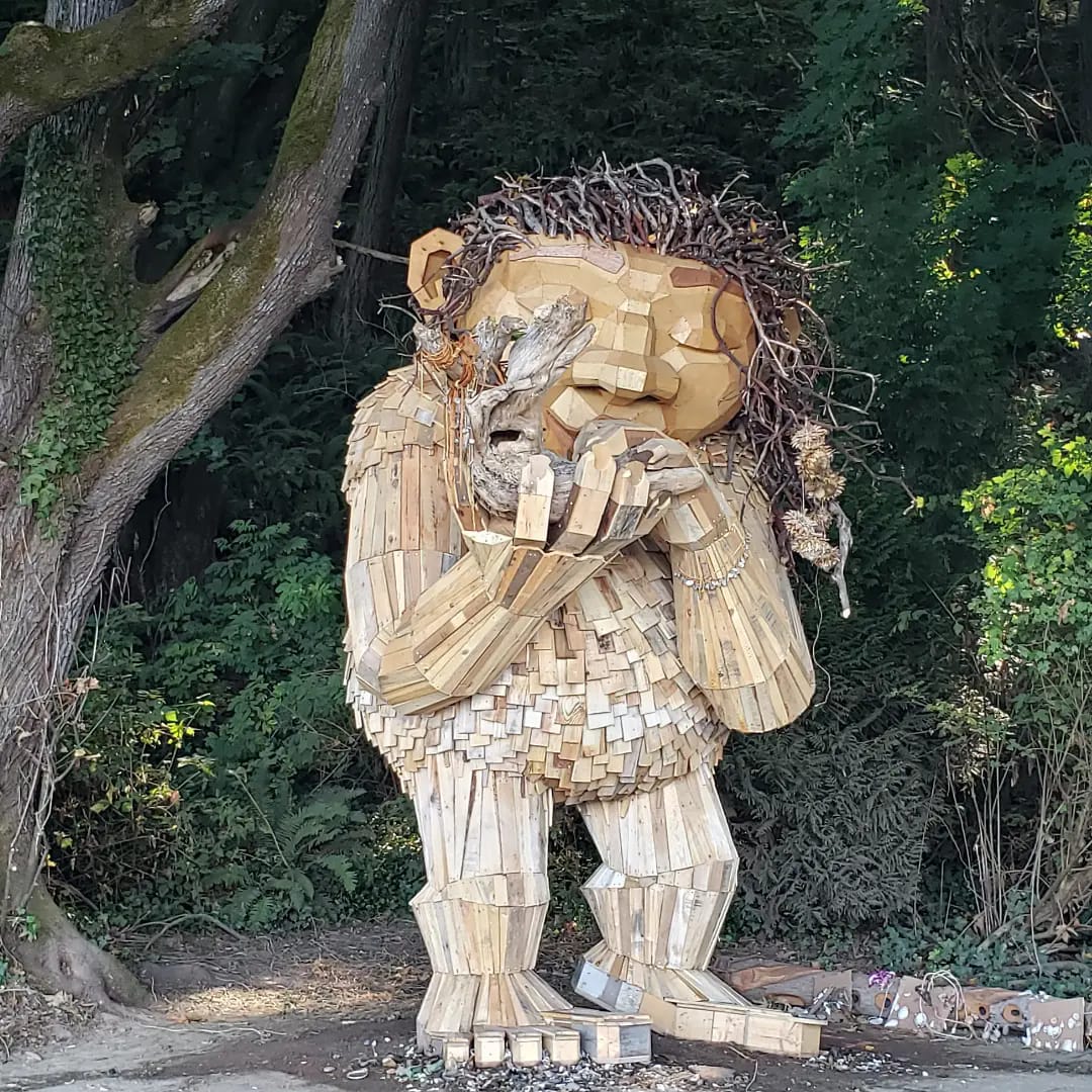 Bruun Idun troll in Lincoln Park by Thomas Danbo