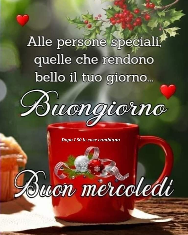 Buongiorno a tutti - Dopo I 50 le cose cambiano