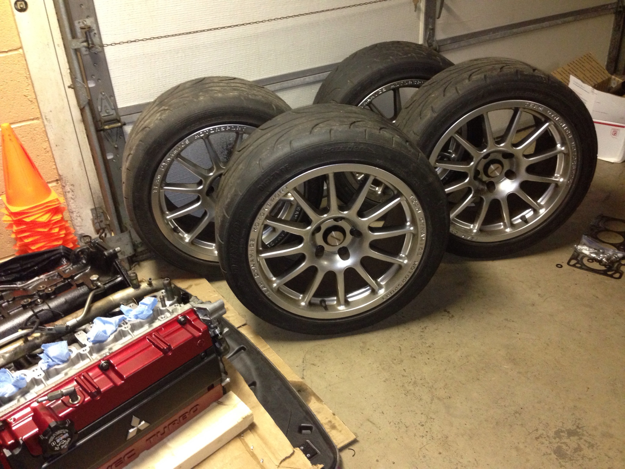 Kosei racing Dunlop direzza super lightweight racing wheels (ready 