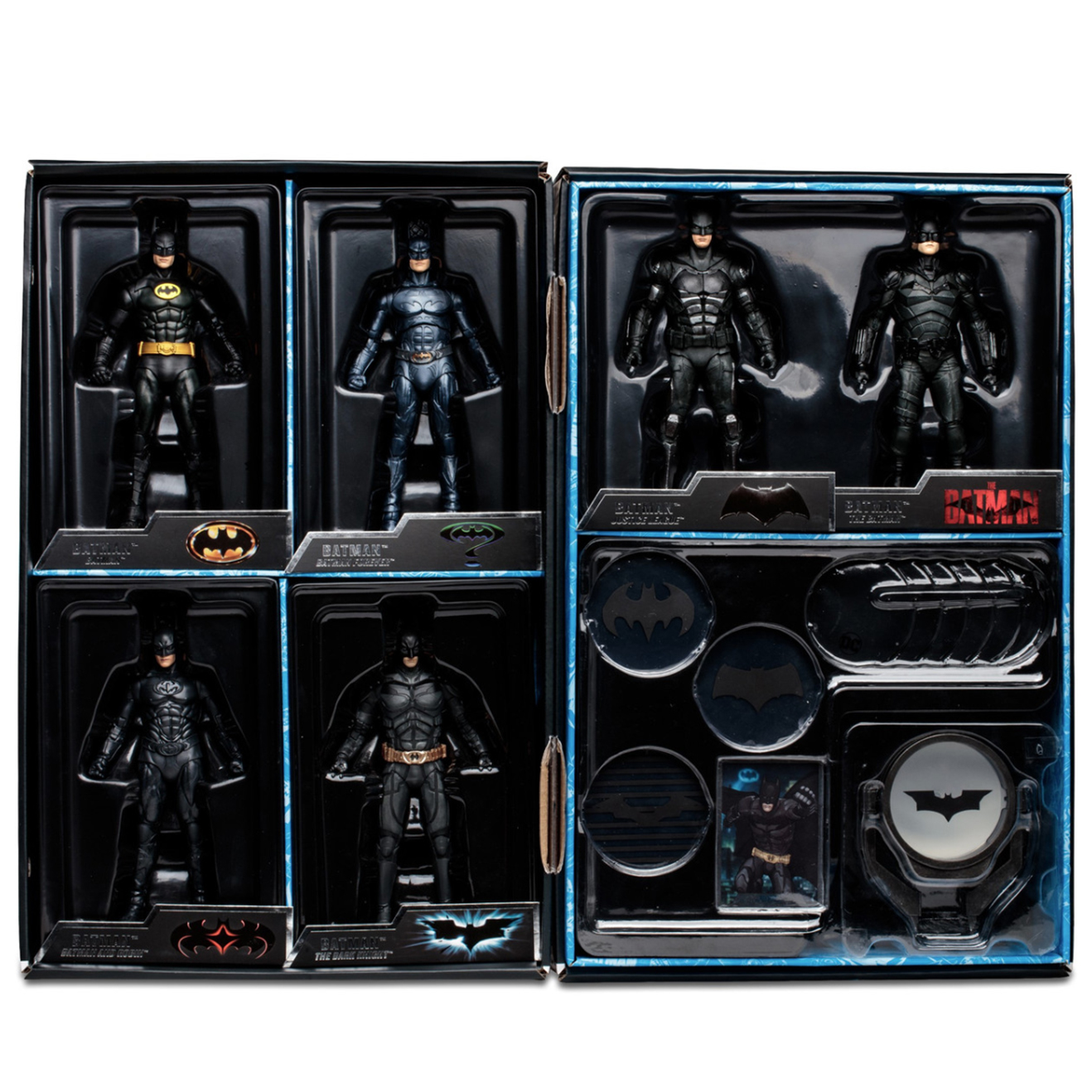 ポップカルチャー　バットマンセット This extraordinary set brings together the most iconic Batmans