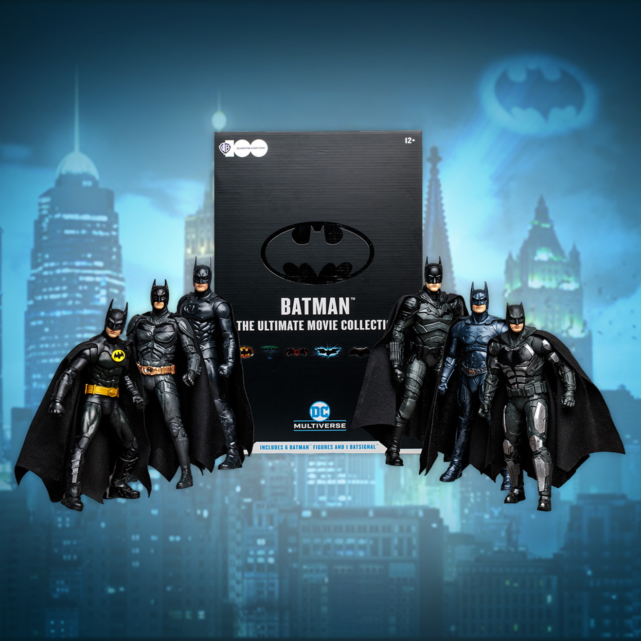 ポップカルチャー　バットマンセット This extraordinary set brings together the most iconic Batmans