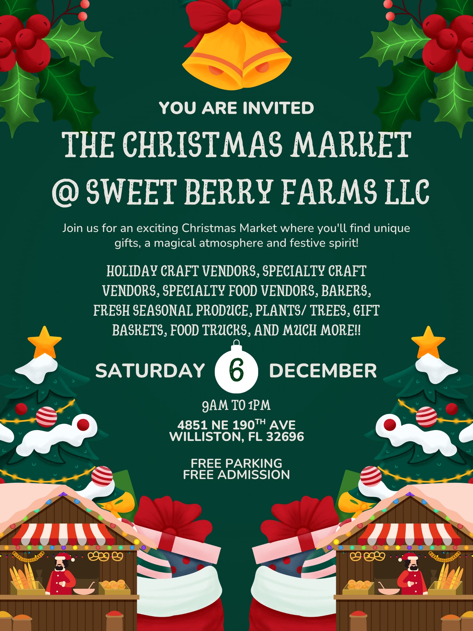 The Christmas Market @ Sweet Berry Farms LLC