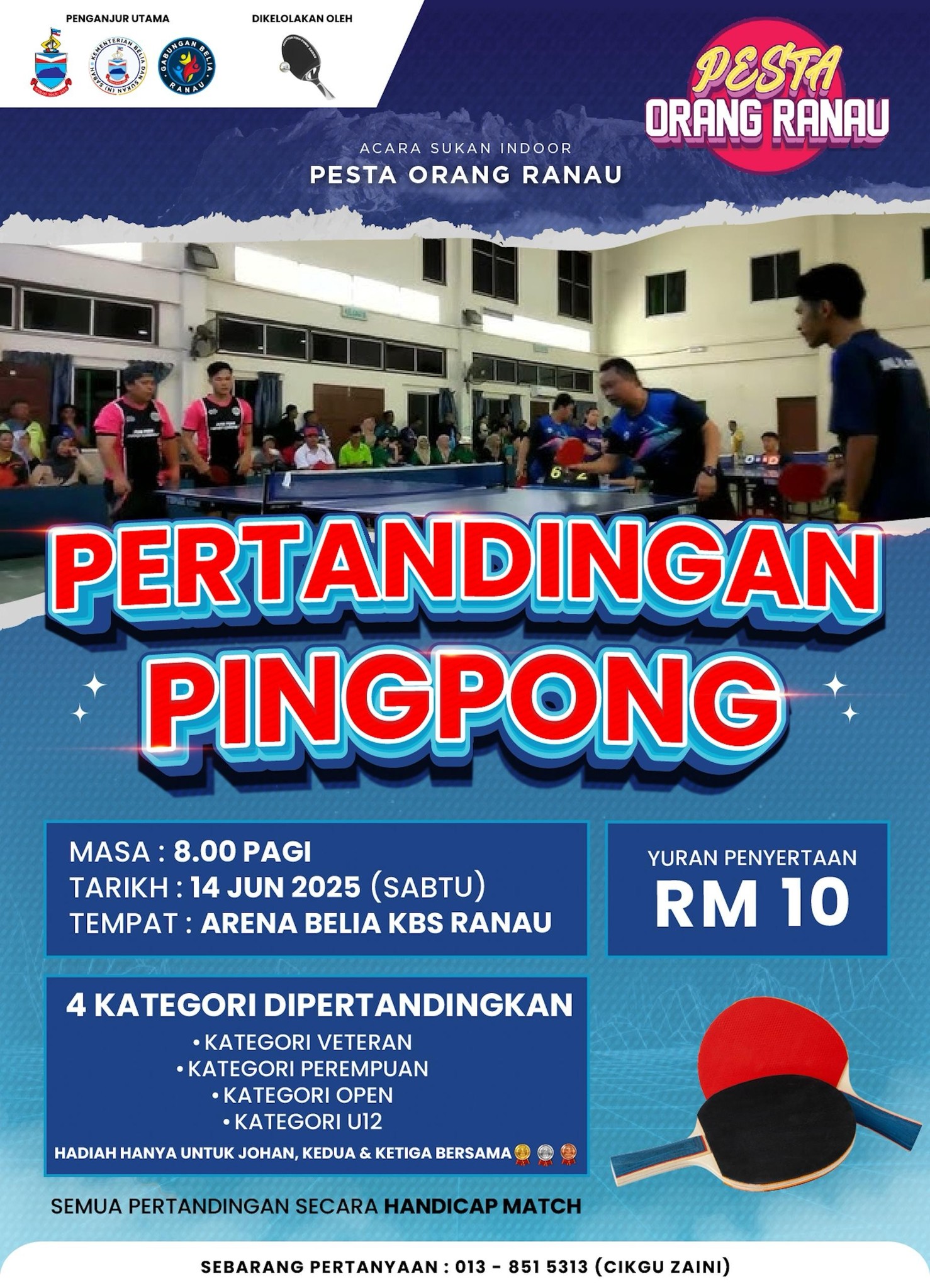Kelab Belia Kampung Lohan Ulu, Ranau. Kabalan