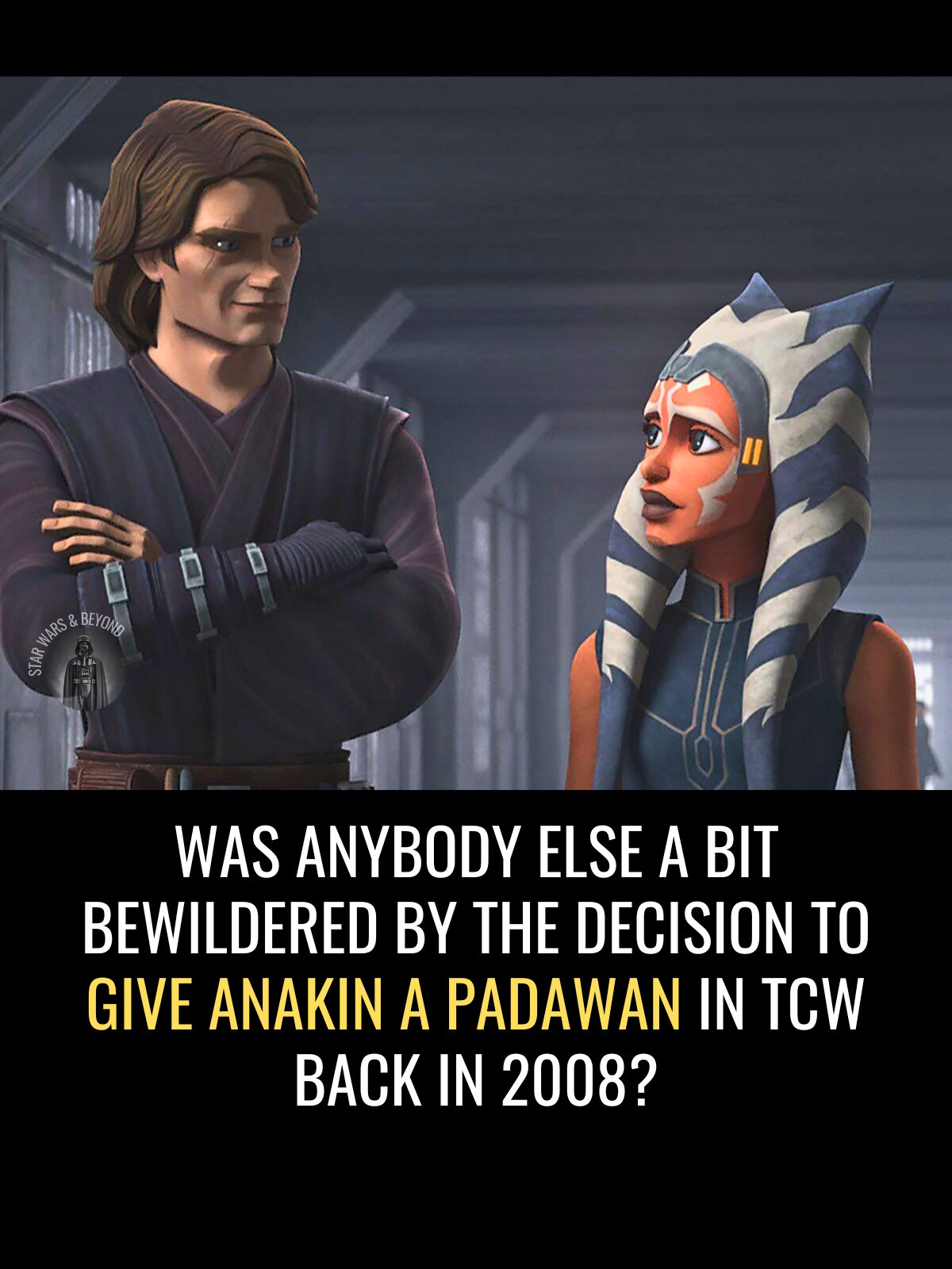 Star - Was a Jedi Knight even allowed to have a Padawan? 🤔 | Facebook
