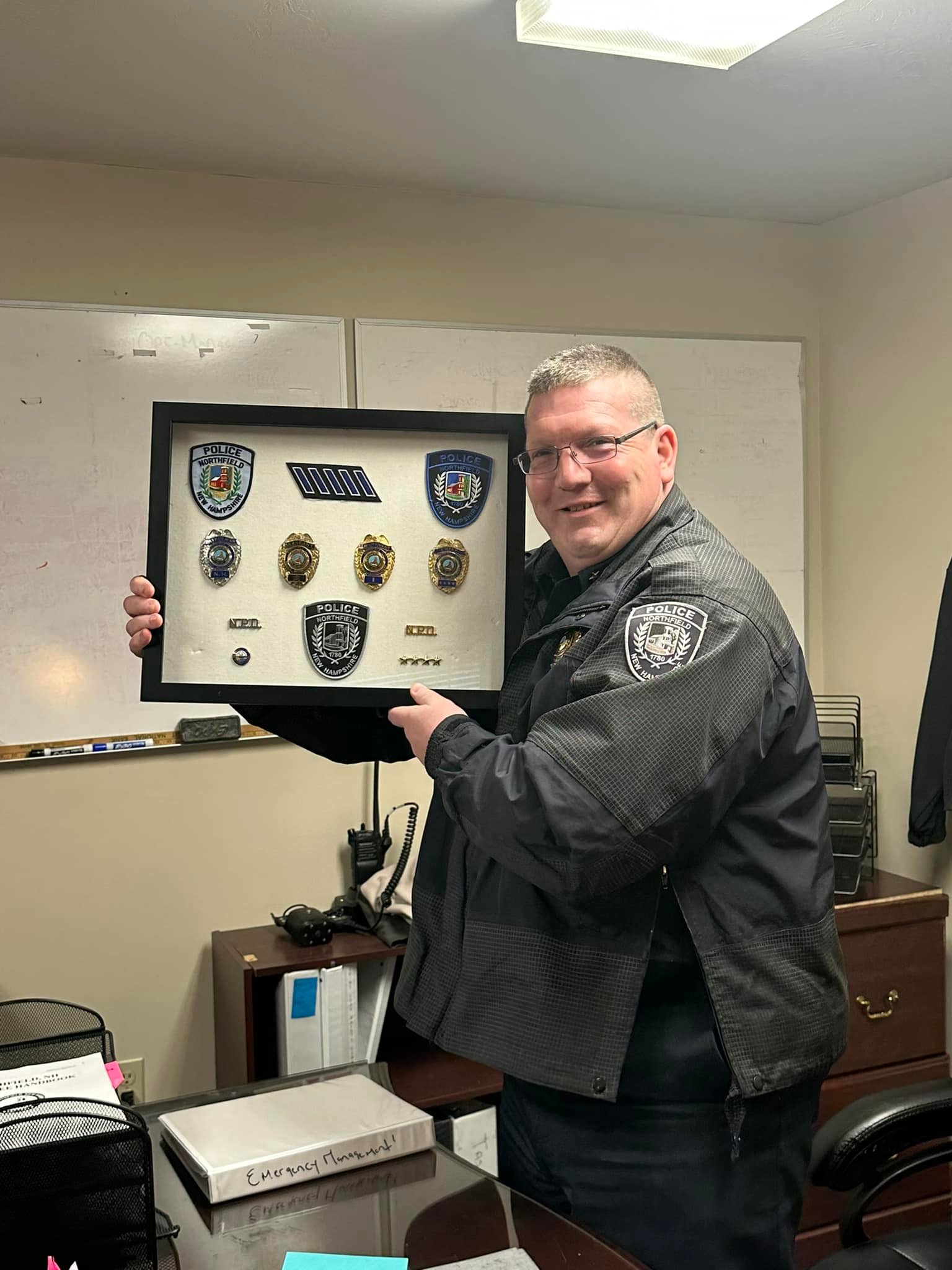 Congratulations and Best... Sanbornton Police Department