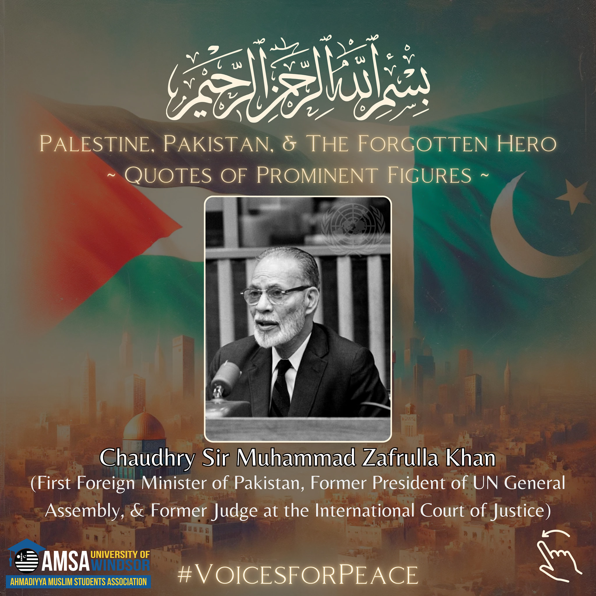 Chaudhry Sir Muhammad... - AMSA University of Windsor