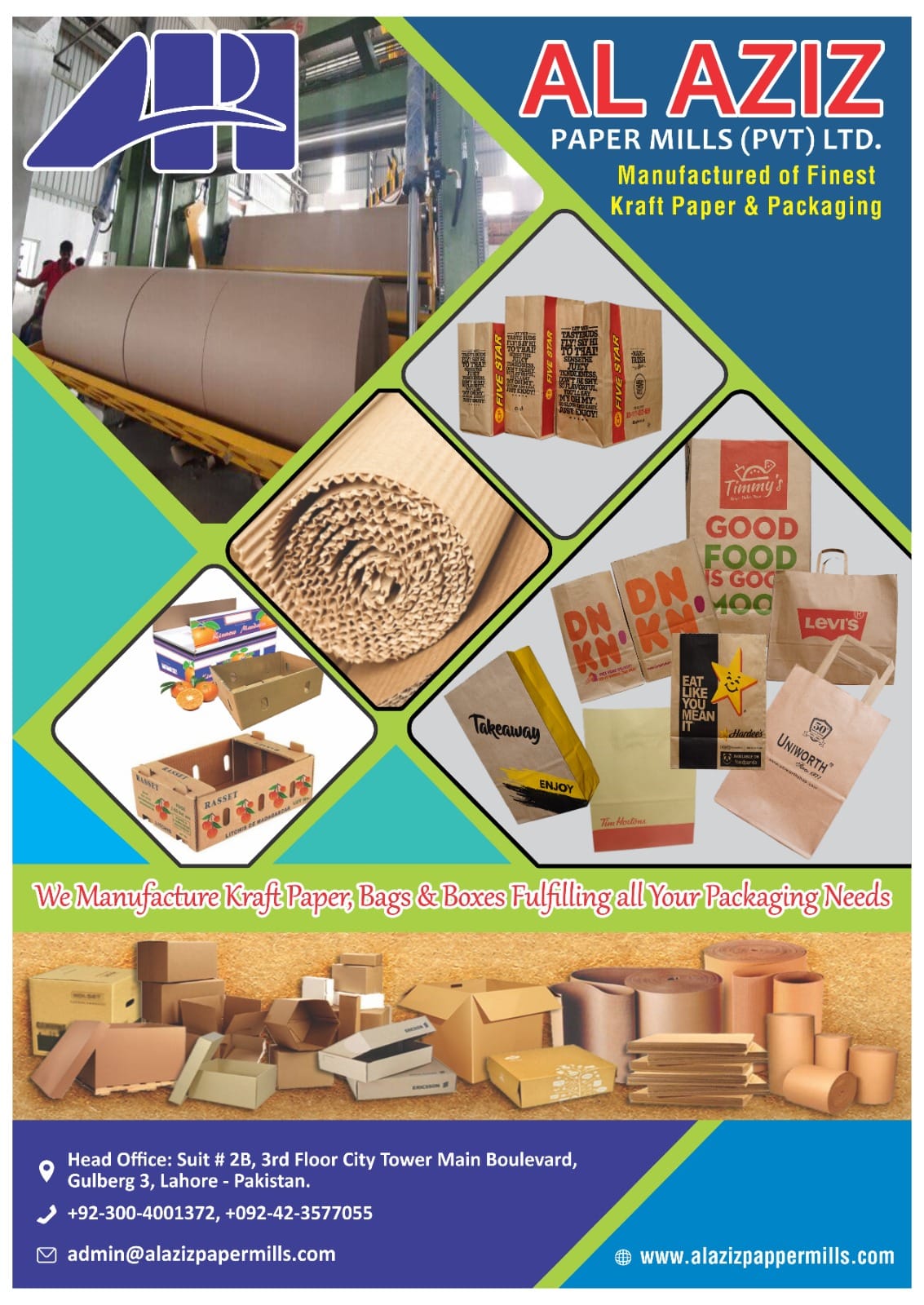 Al Aziz Paper Mills Pvt Ltd