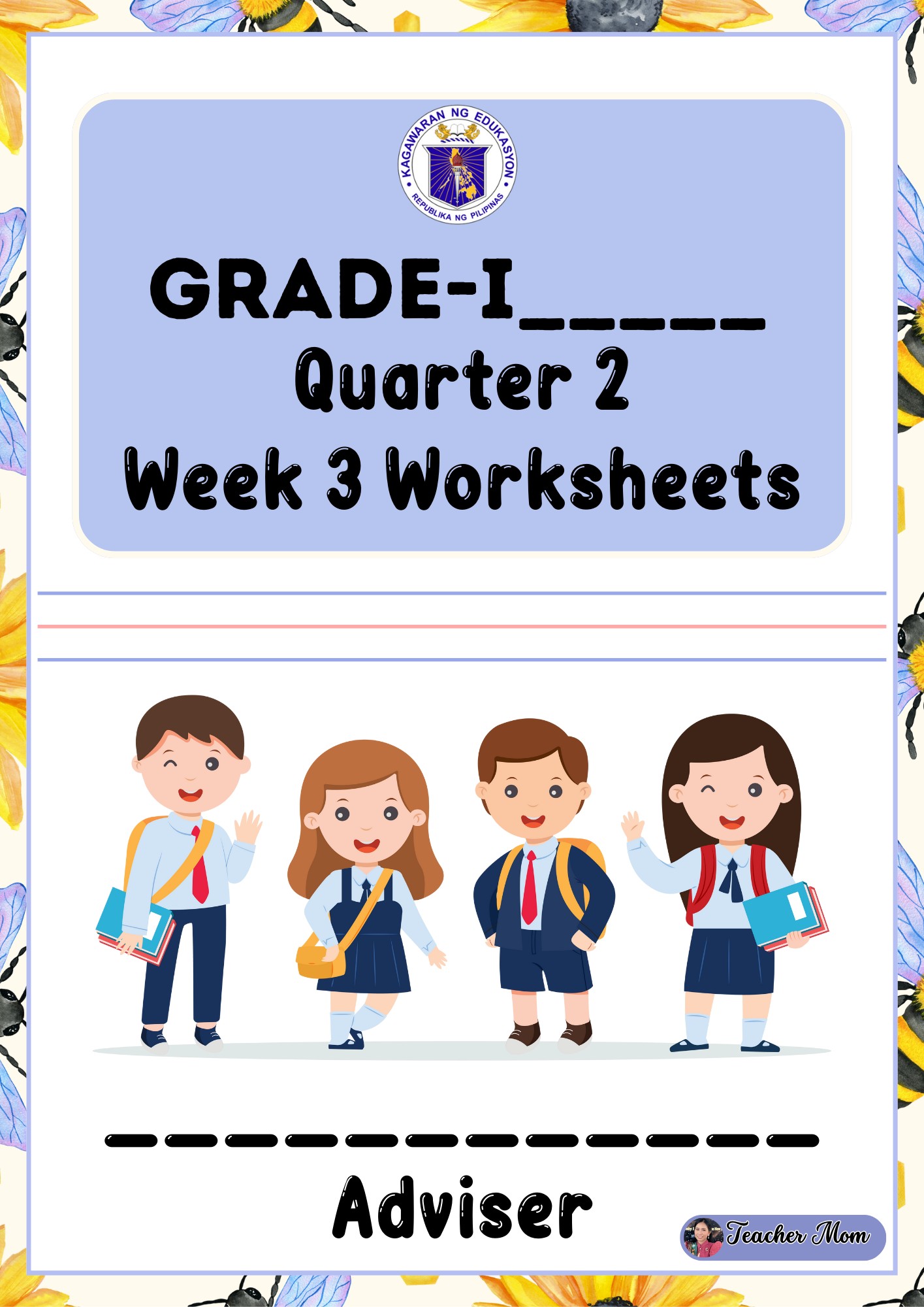 Teacher Mom - Grade 1 Q2 Week 3 Worksheets😍🤗 For PDF... | Facebook