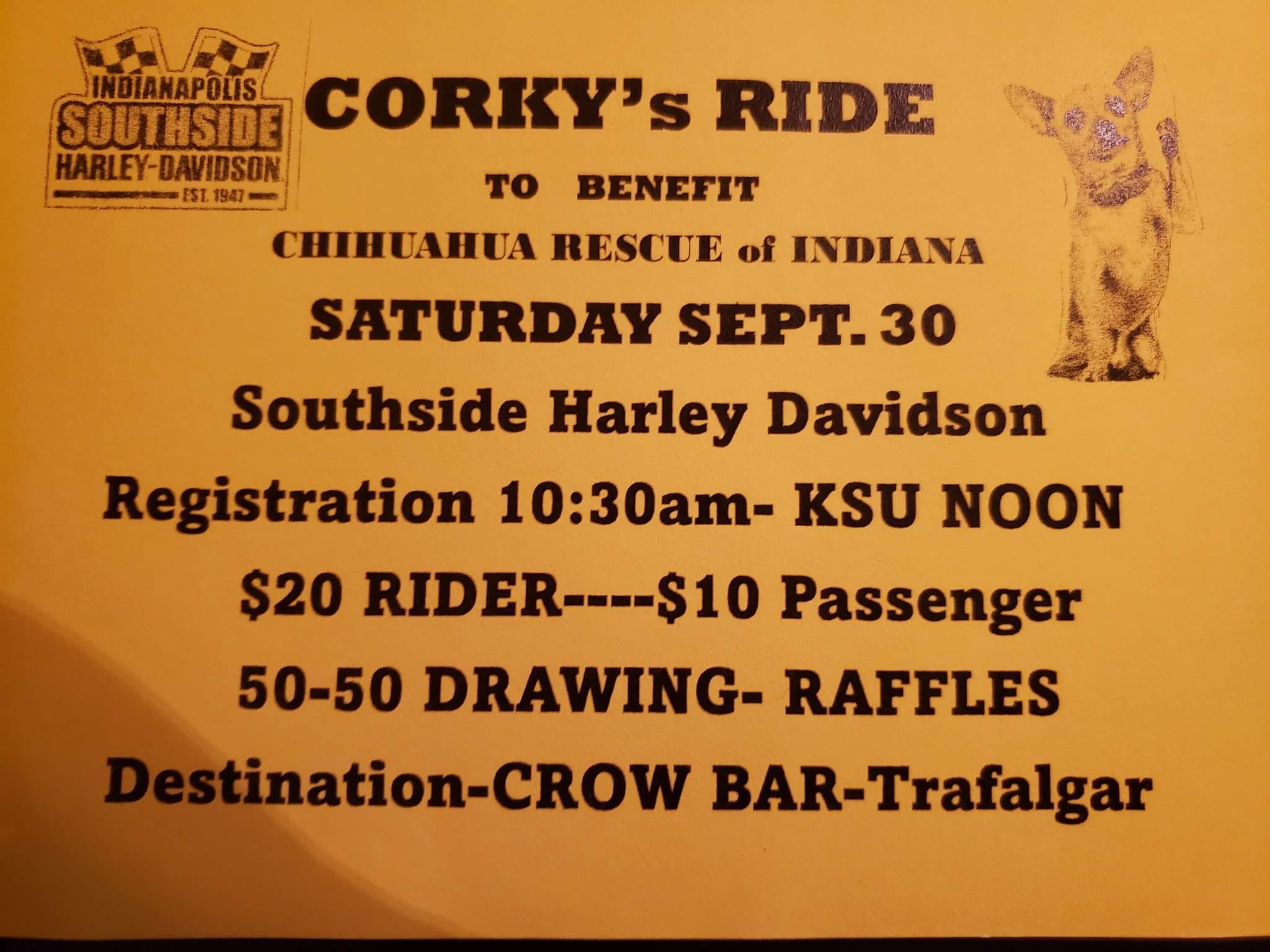 Indiana Charity Motorcycle Events