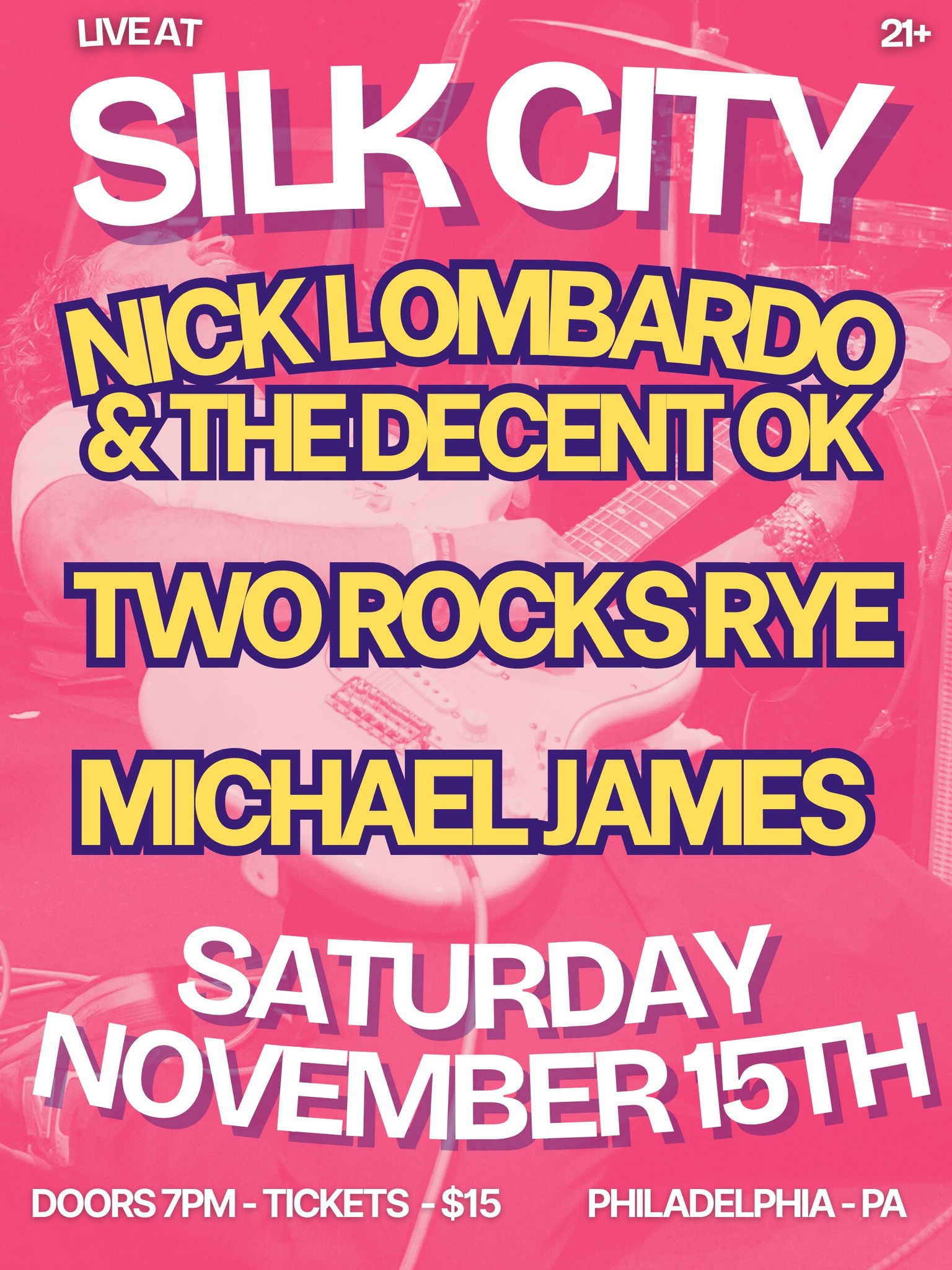Live at Silk City - Two Rocks Rye / Nick Lombardo & the Decent OK ...
