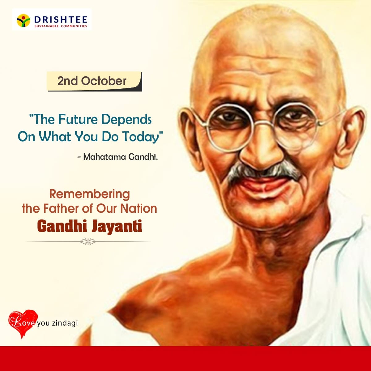 On Gandhi Jayanti, let's remember... - Don't Drink & Drive