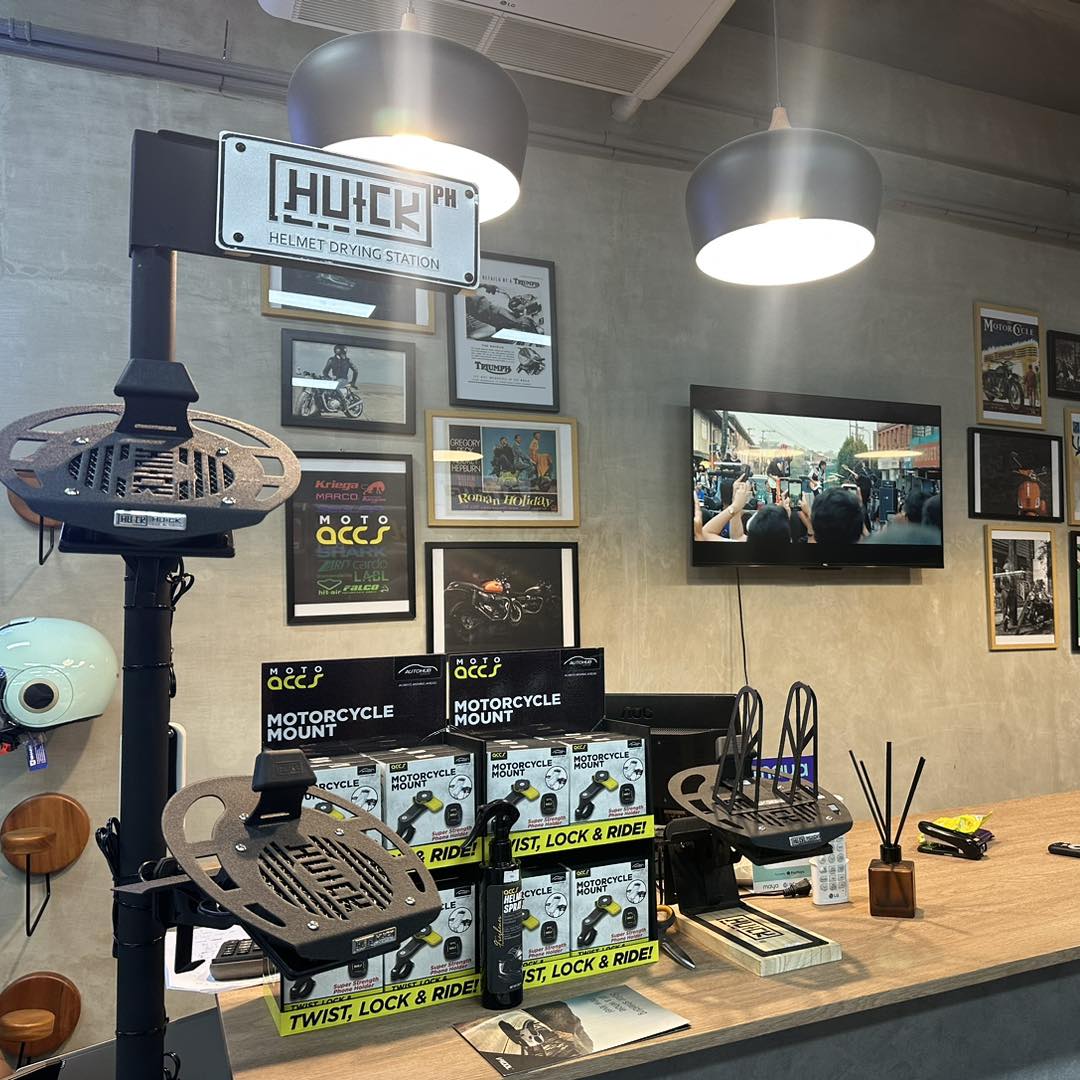Huck PH - Try our Huck Helmet Dryer Racks stationed at:...