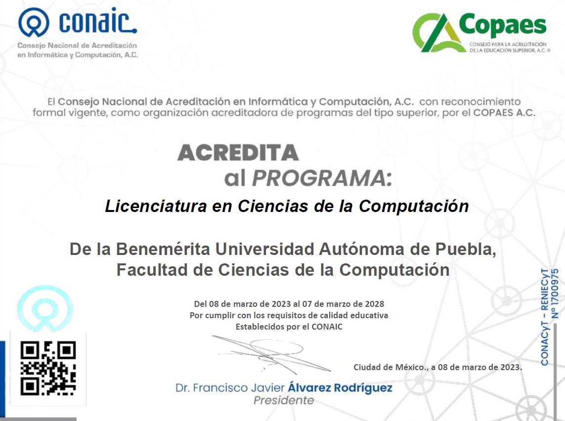 Felicidades a la Licenciatura... - Secretaria Academica FCC