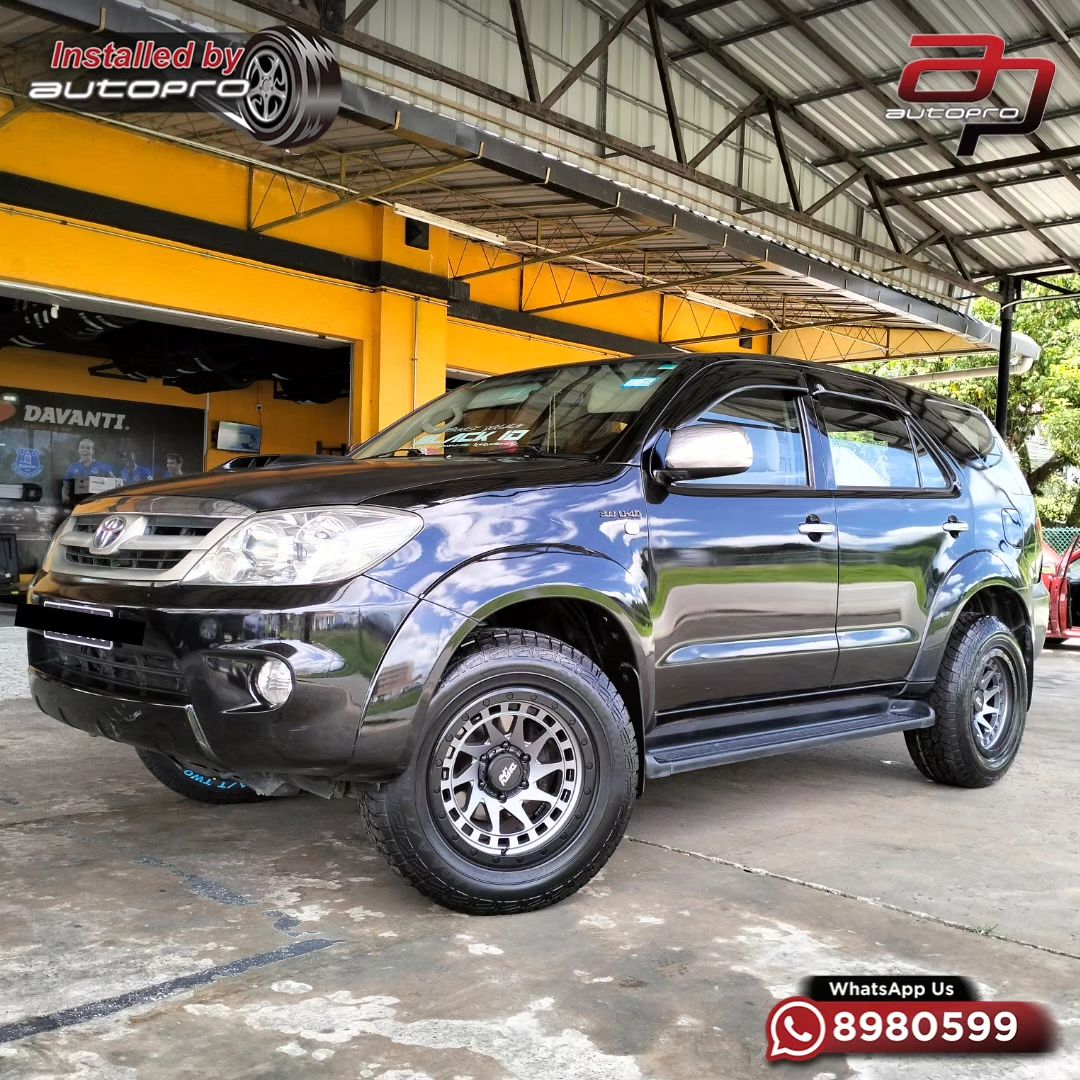 Toyota Fortuner fitted with new 17... - Autopro Tyres Company | Facebook