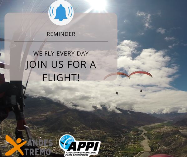 Paragliding - Did you know that we are the only APPI tandem pro pilots ...