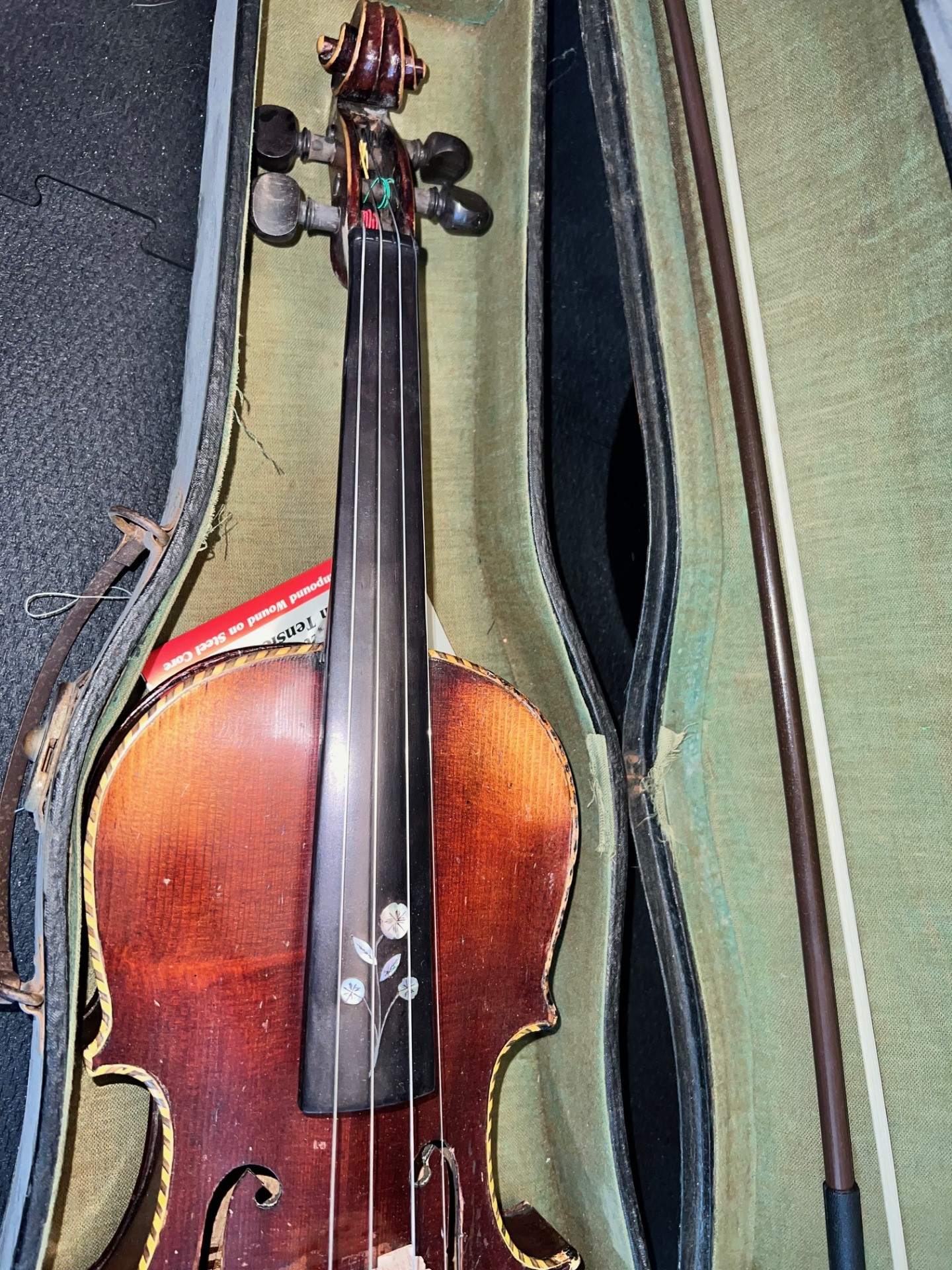 Just inherited this 1754 copy antonius stradivarius cremonensis