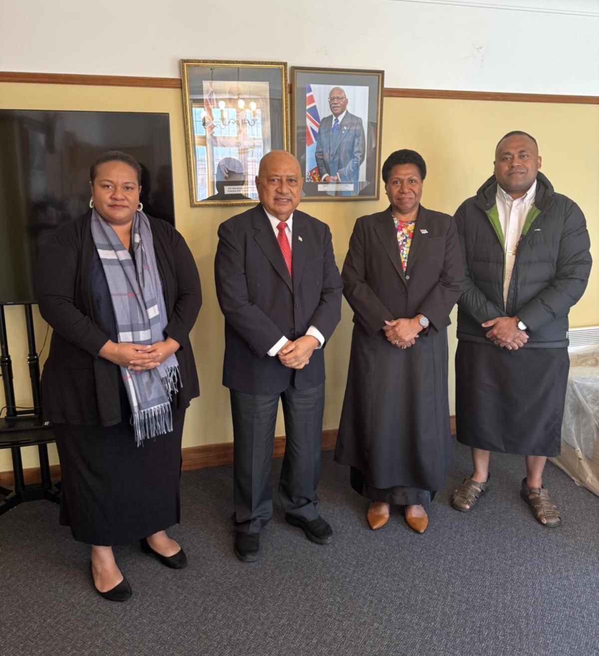 High Commissioner Ratu... - Fiji High Commission, Wellington | Facebook